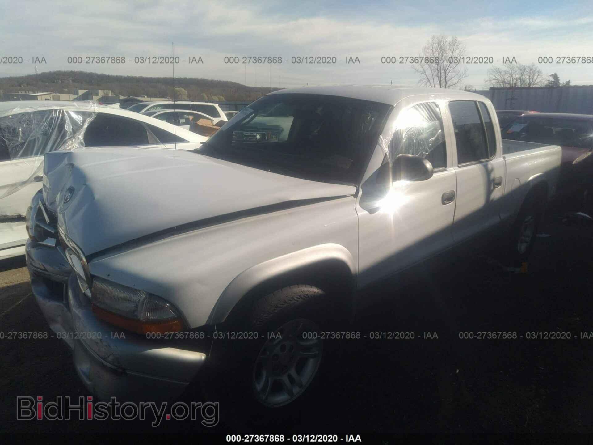 2003 DODGE DAKOTA - VIN: 1D7HL48X33S114690 - Фото 2