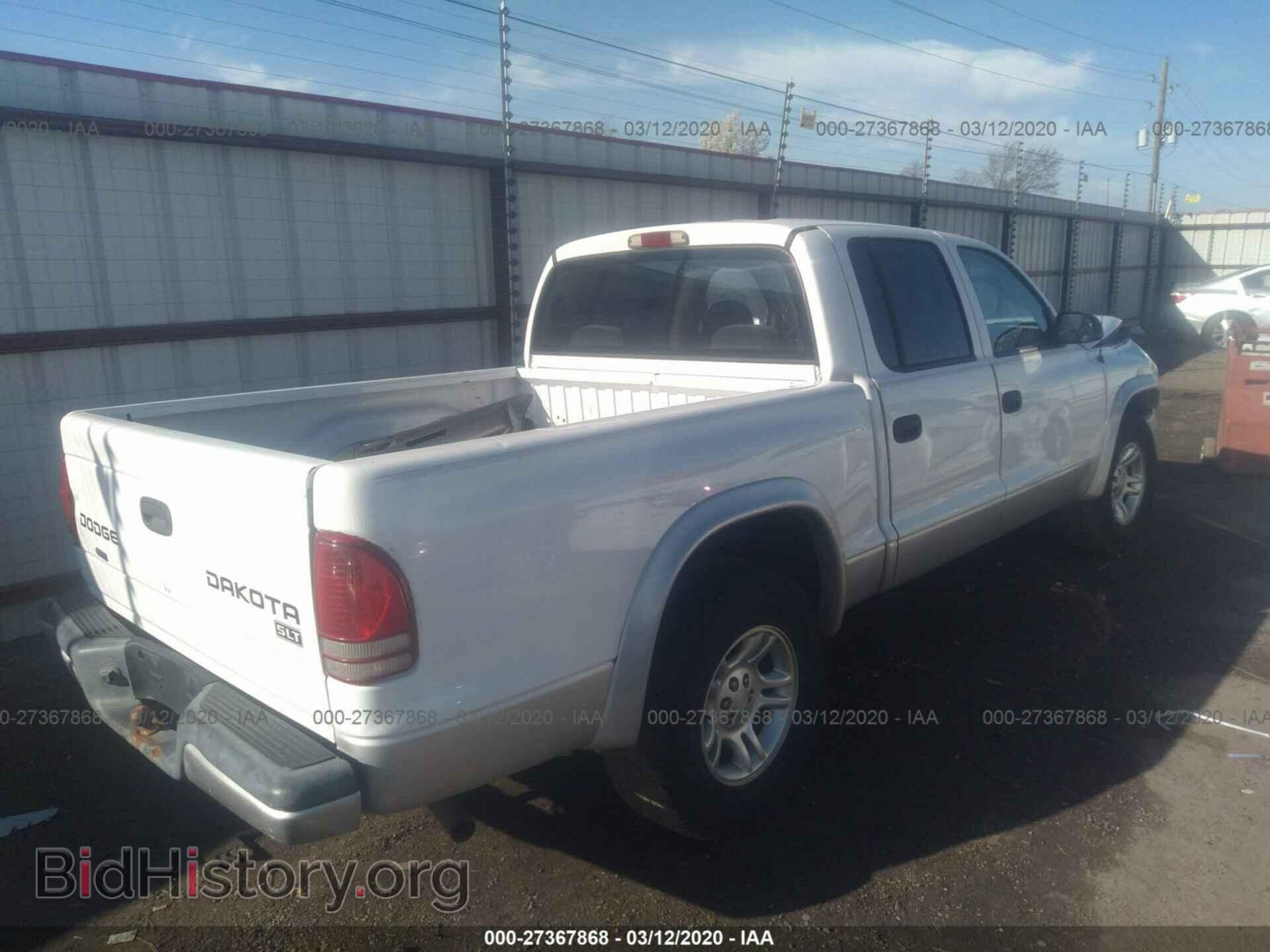 2003 DODGE DAKOTA - VIN: 1D7HL48X33S114690 - Фото 4