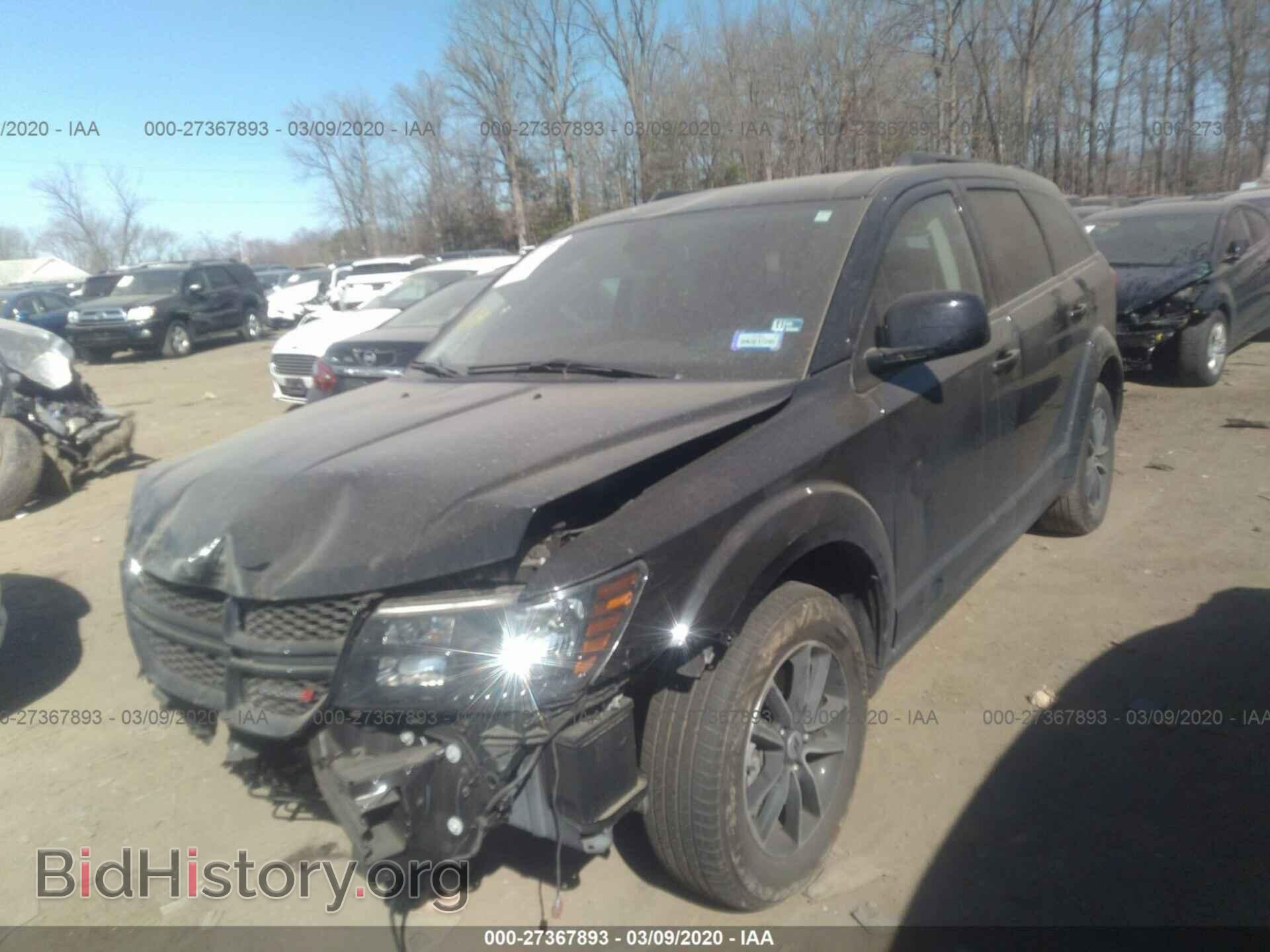 2019 DODGE JOURNEY - VIN: 3C4PDCBB0KT718740 - Фото 2