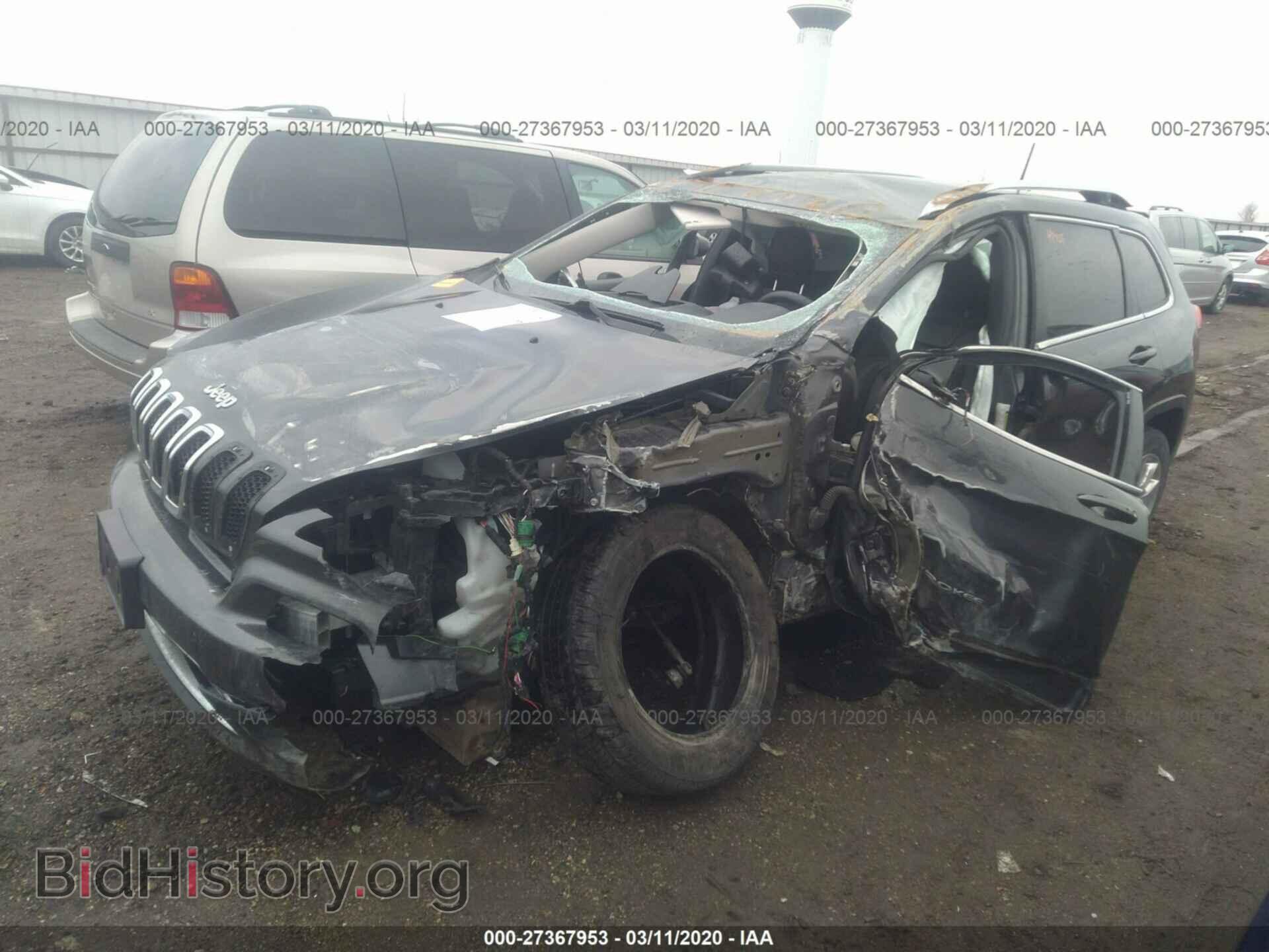 2015 JEEP CHEROKEE - VIN: 1C4PJMDB9FW736553 - Фото 2