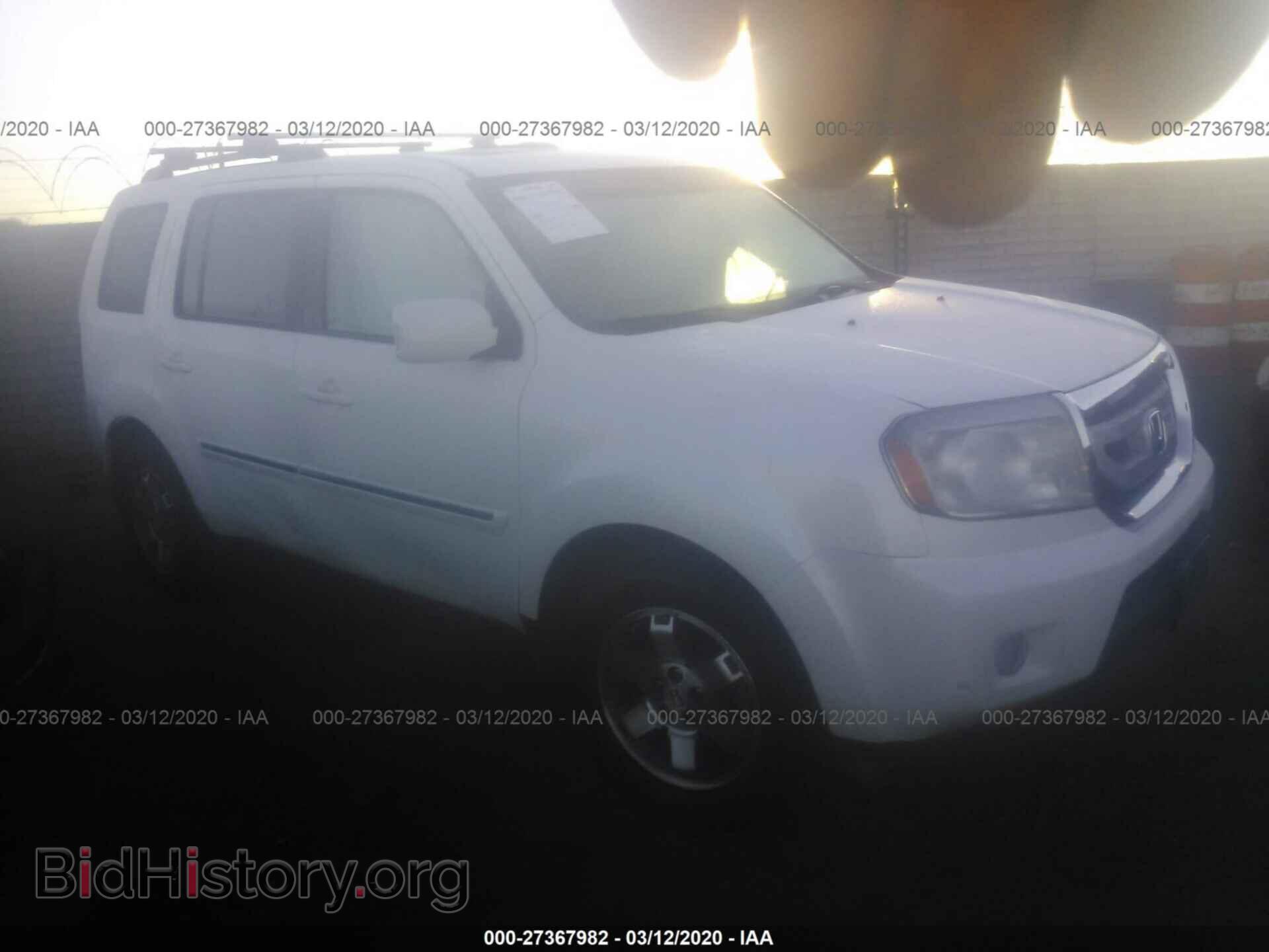 Фотография 5FNYF4H97BB061216 - HONDA PILOT 2011