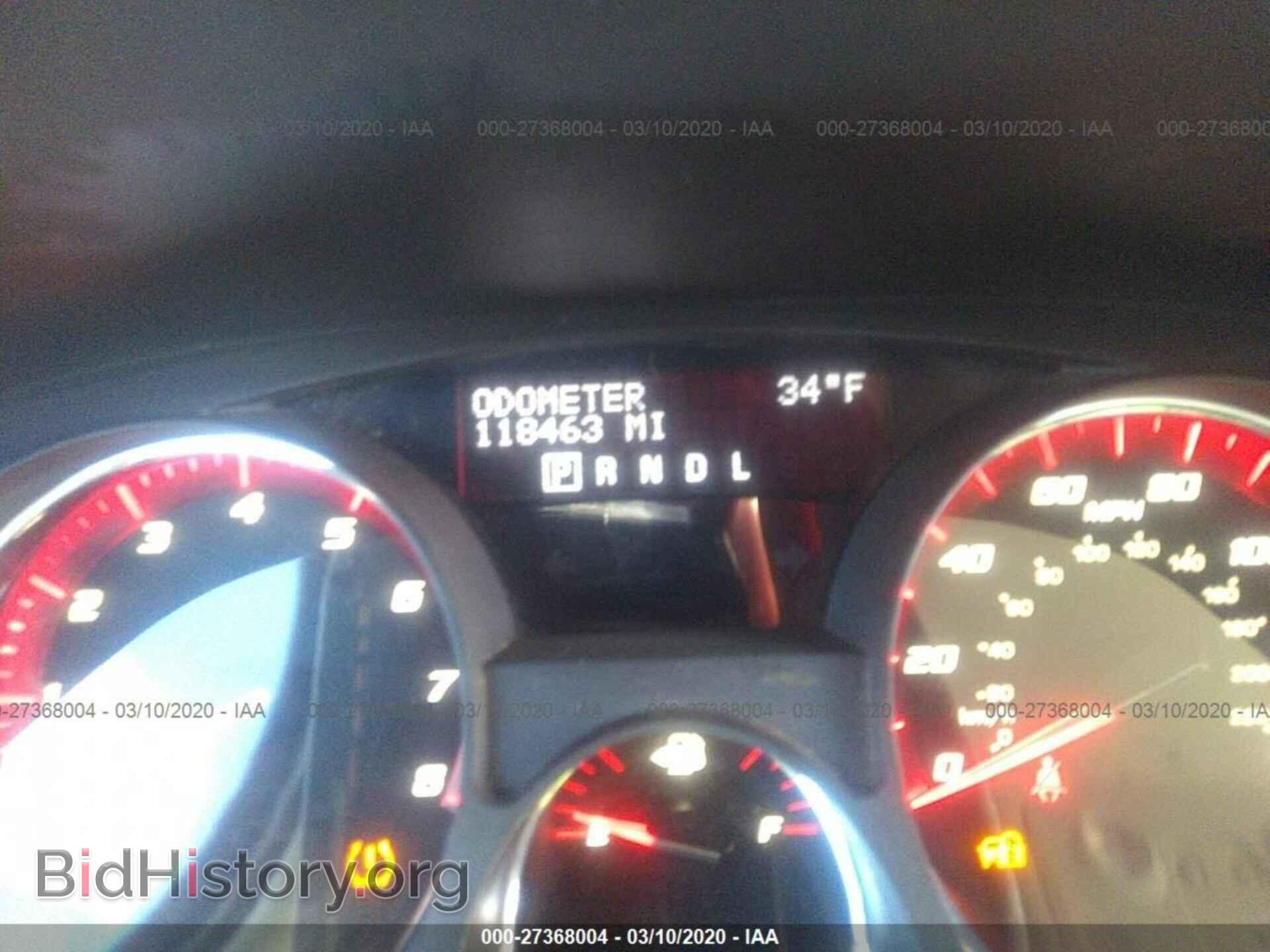 2010 GMC ACADIA - VIN: 1GKLRLED4AJ191308 - Фото 7