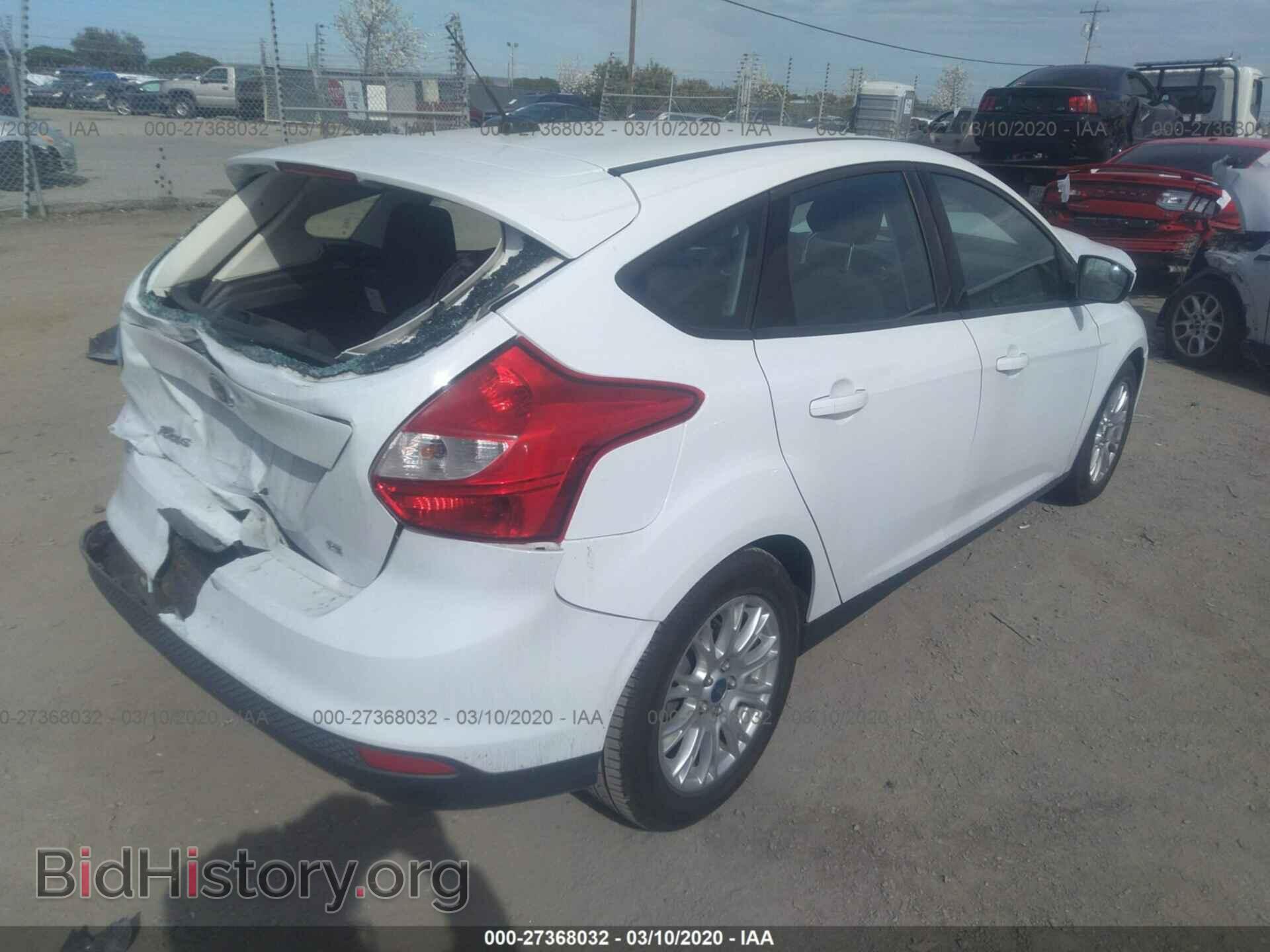 2012 FORD FOCUS - VIN: 1FAHP3K24CL379365 - Фото 4