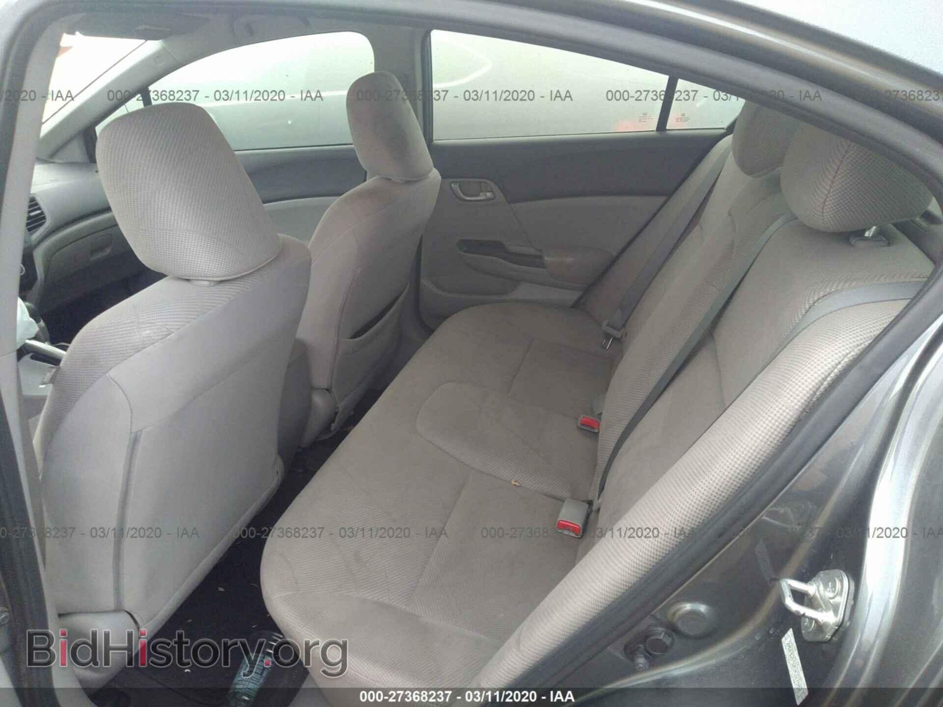 2012 HONDA CIVIC - VIN: 2HGFB2F52CH327682 - Photo 8