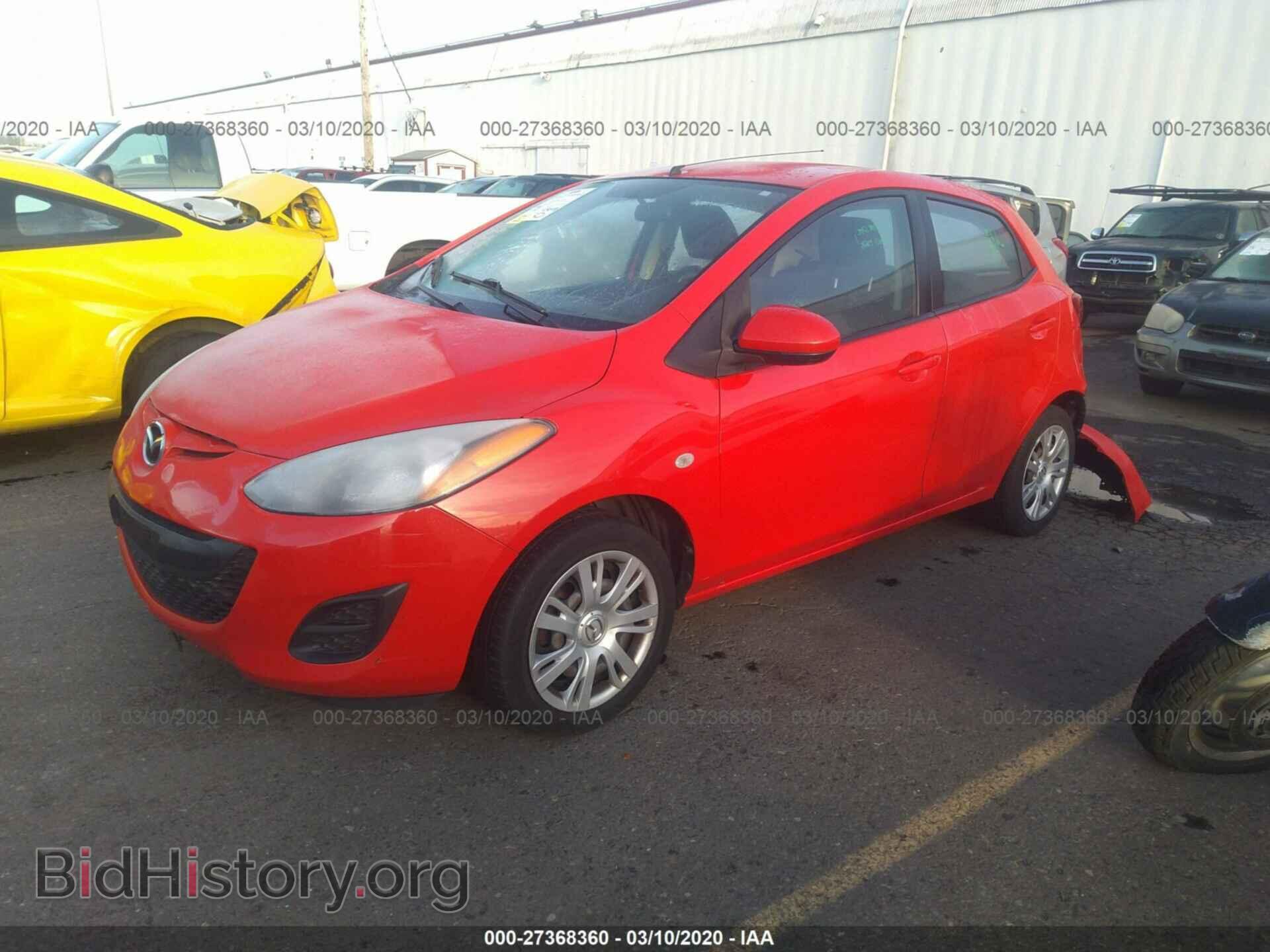 2013 MAZDA MAZDA2 - VIN: JM1DE1KZ5D0170753 - Фото 2