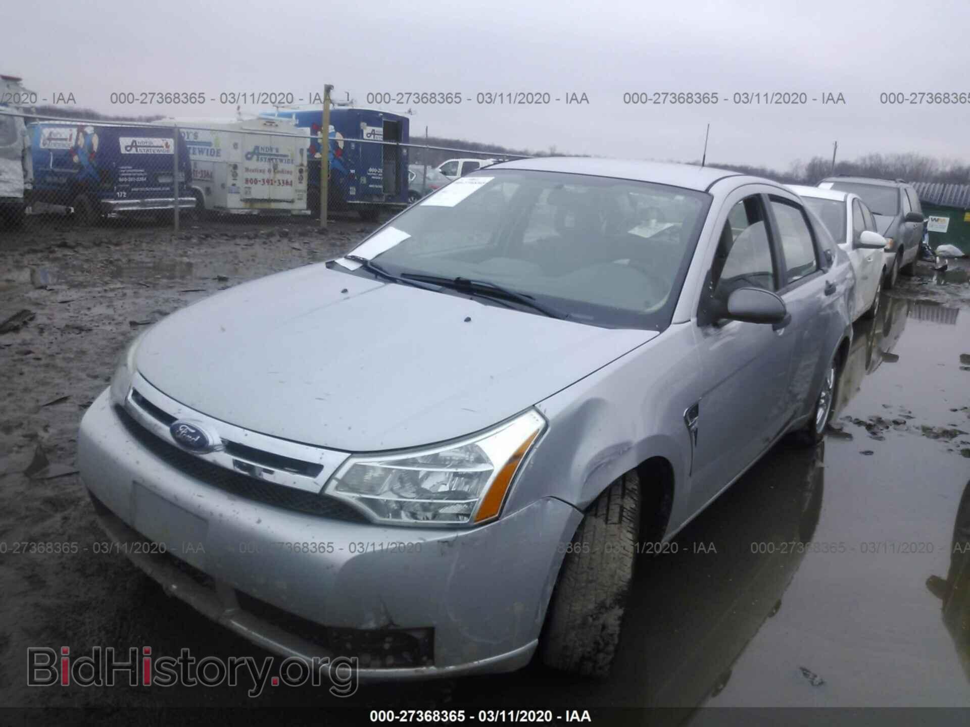 2008 FORD FOCUS - VIN: 1FAHP35N48W300823 - Фото 2