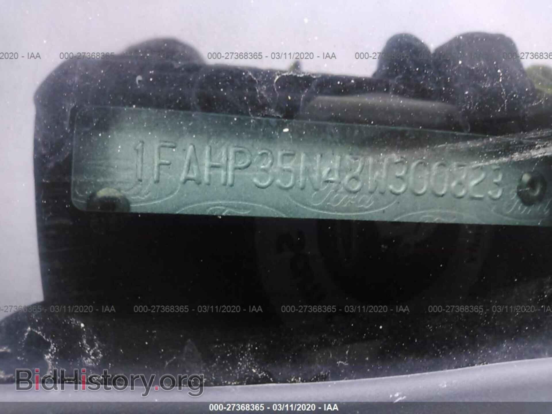 2008 FORD FOCUS - VIN: 1FAHP35N48W300823 - Фото 9