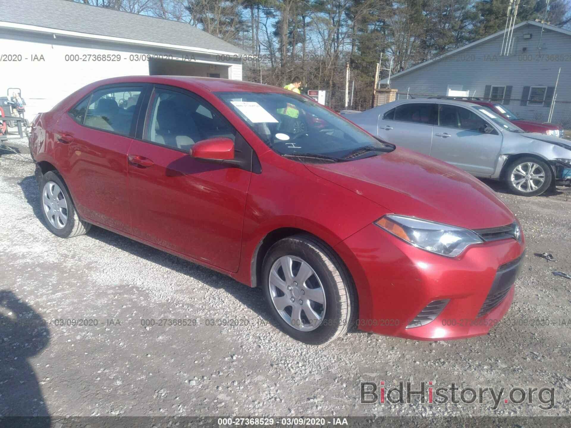 Photo 2T1BURHE7FC388571 - TOYOTA COROLLA 2015