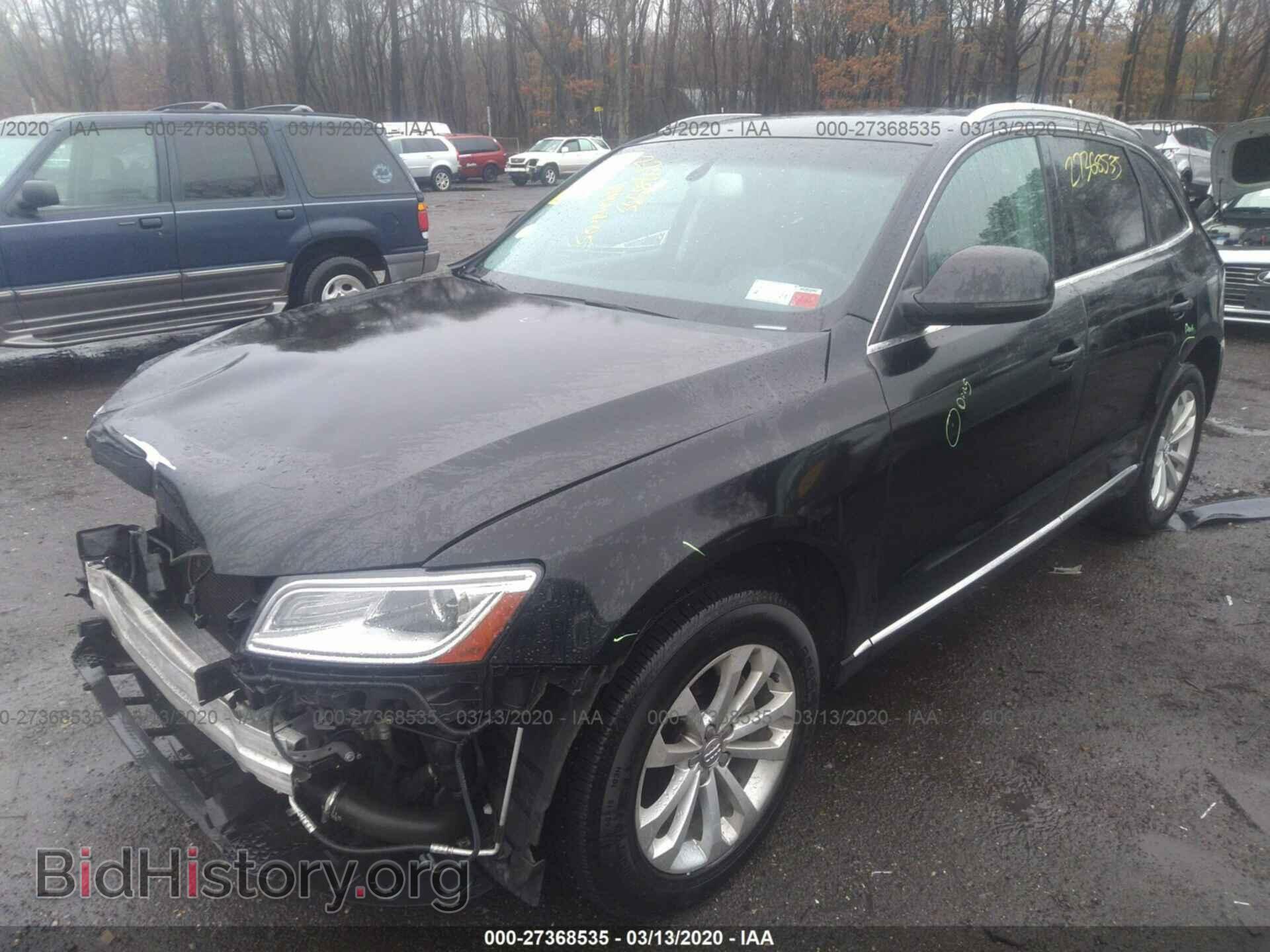 2014 AUDI Q5 - VIN: WA1LFAFP2EA053025 - Фото 2