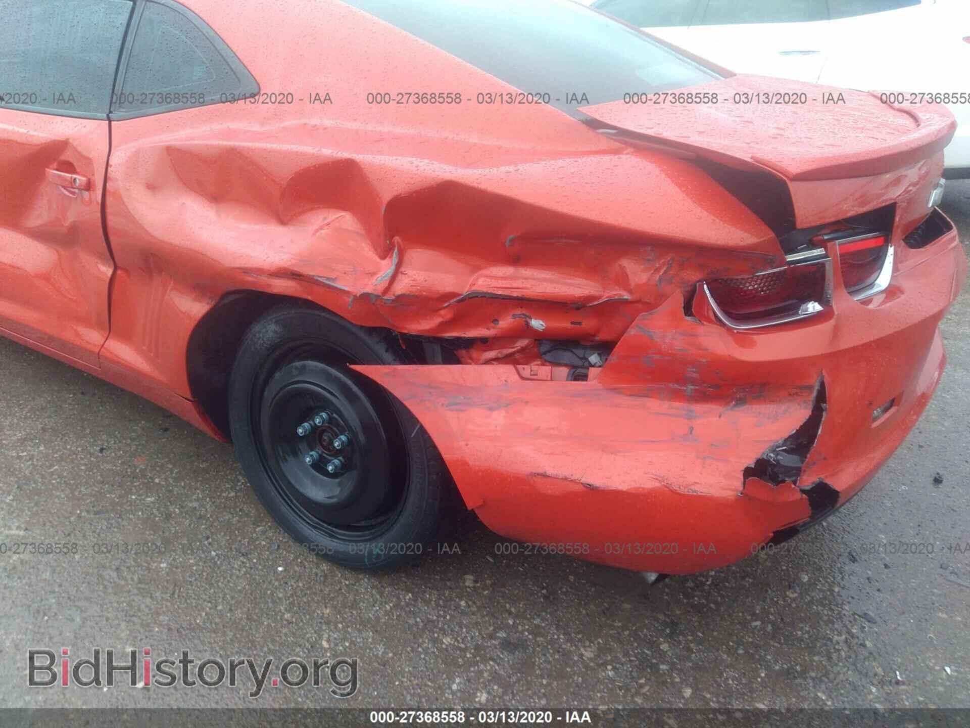 2013 CHEVROLET CAMARO - VIN: 2G1FA1E32D9146226 - Фото 6