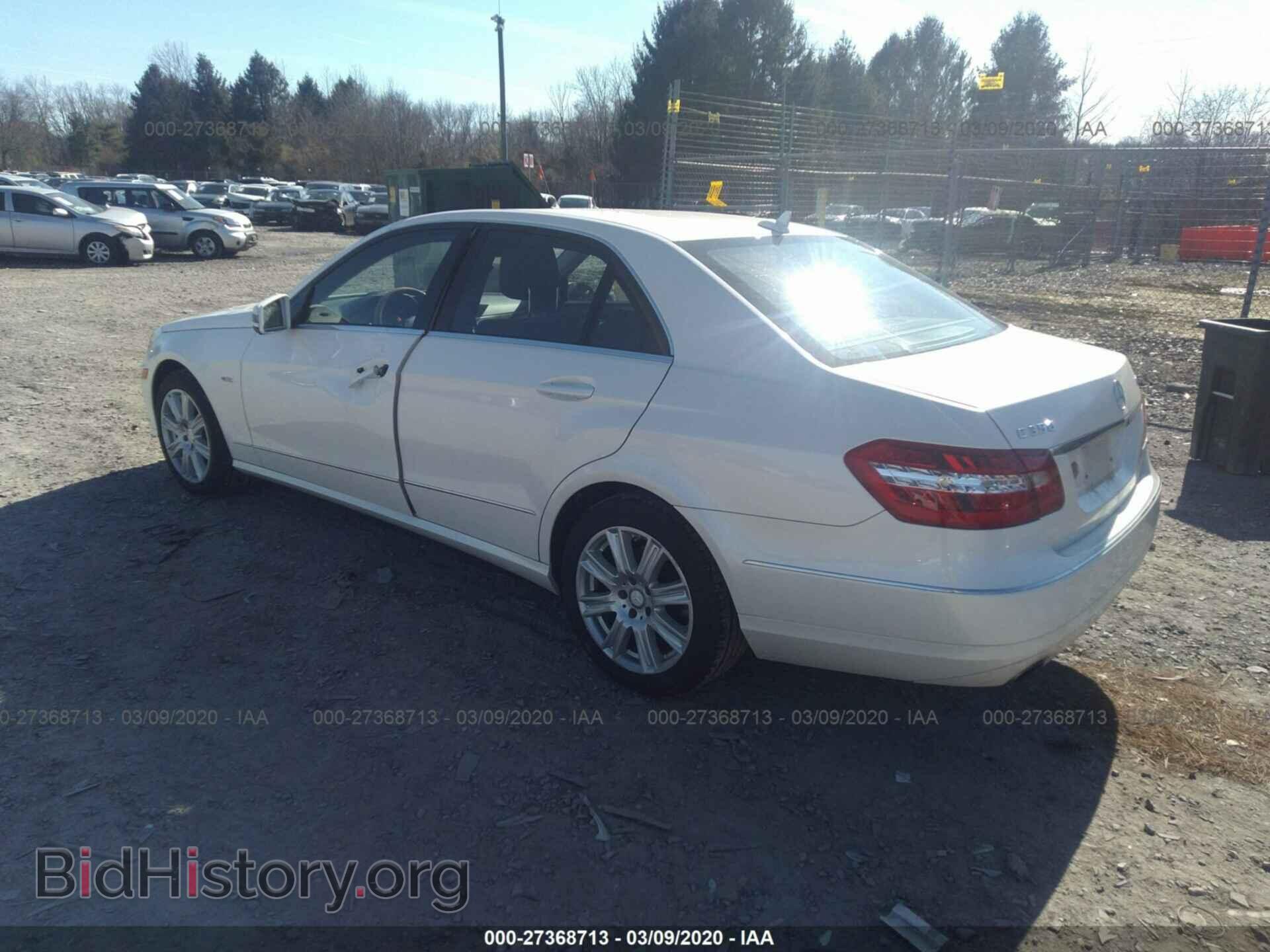 2012 MERCEDES-BENZ E - VIN: WDDHF8JB2CA647066 - Photo 3