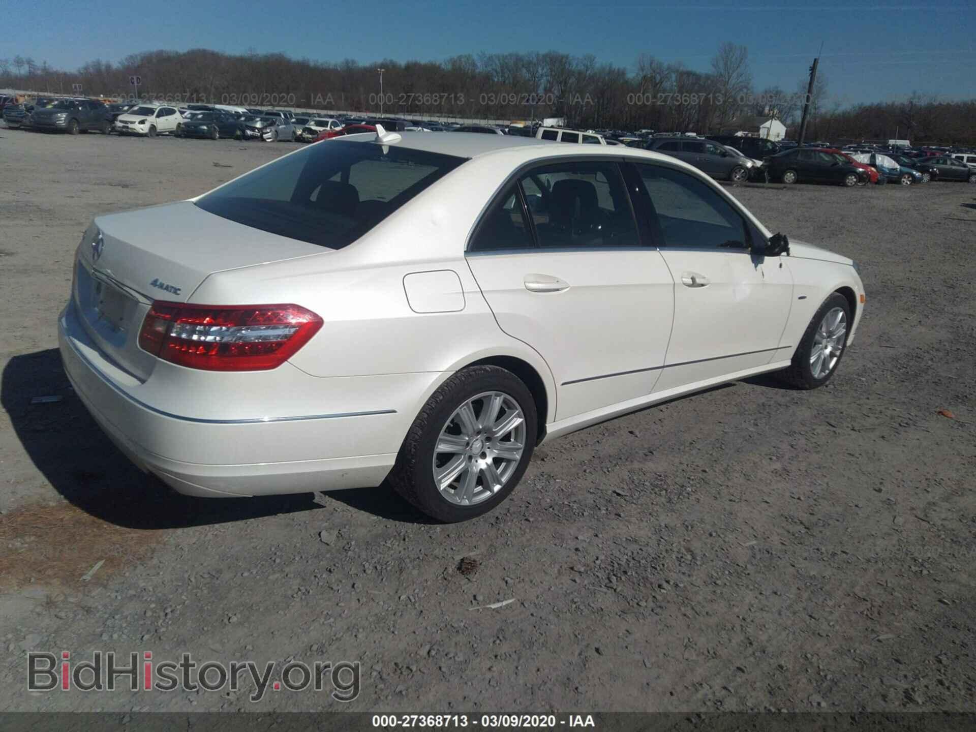 2012 MERCEDES-BENZ E - VIN: WDDHF8JB2CA647066 - Photo 4