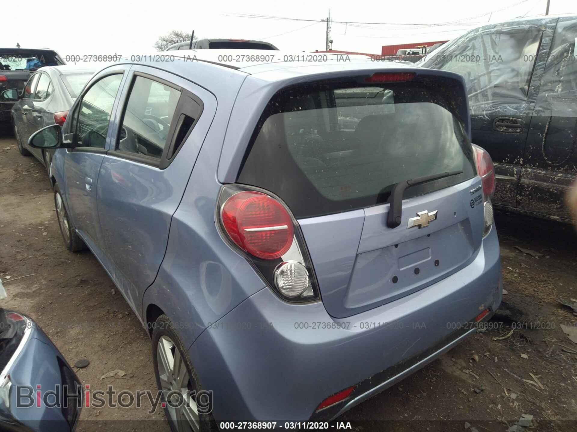 2014 CHEVROLET SPARK - VIN: KL8CB6S94EC474618 - Фото 3