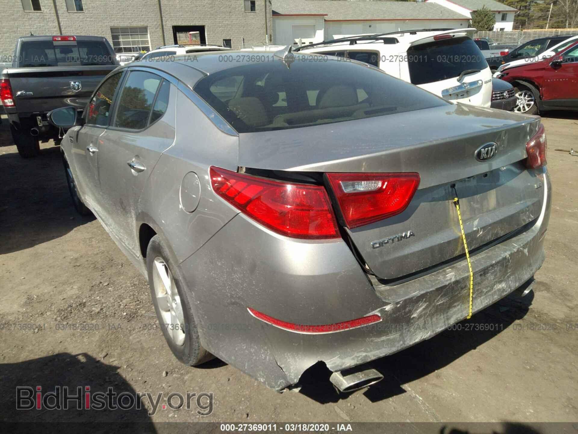 2014 KIA OPTIMA - VIN: KNAGM4A76E5470417 - Фото 3