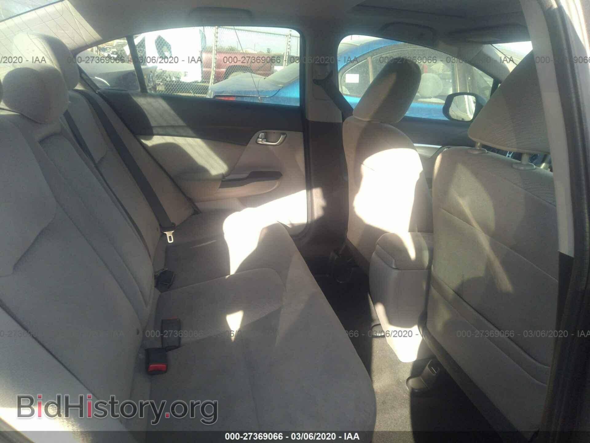2013 HONDA CIVIC - VIN: 2HGFB2F84DH547062 - Фото 8