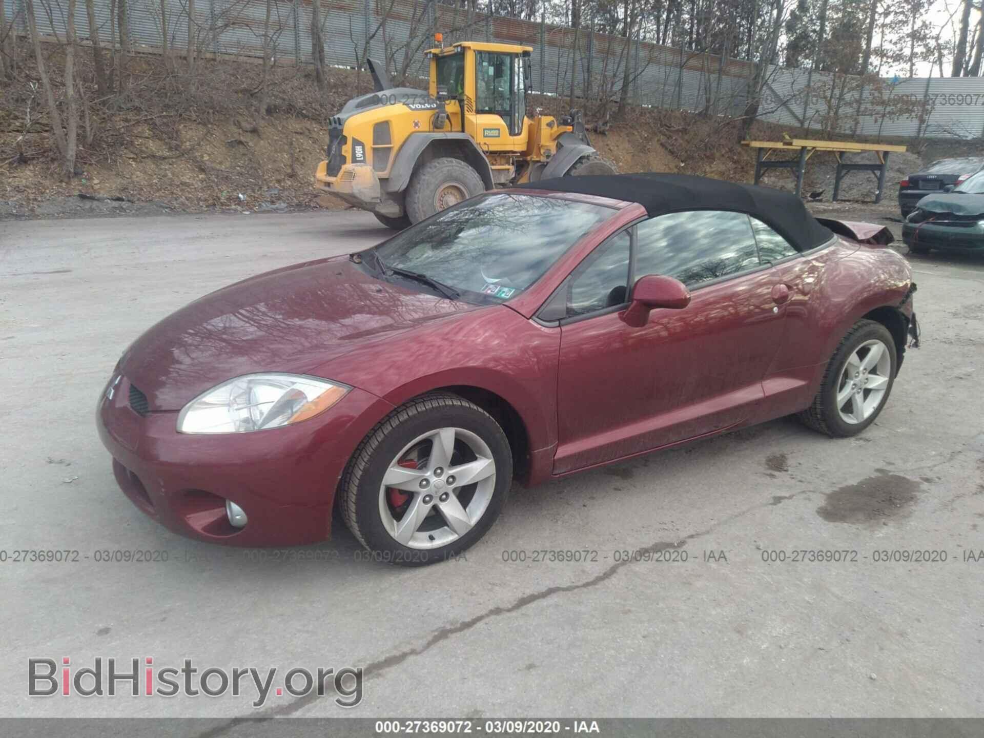 2007 MITSUBISHI ECLIPSE - VIN: 4A3AL25F97E041919 - Фото 2