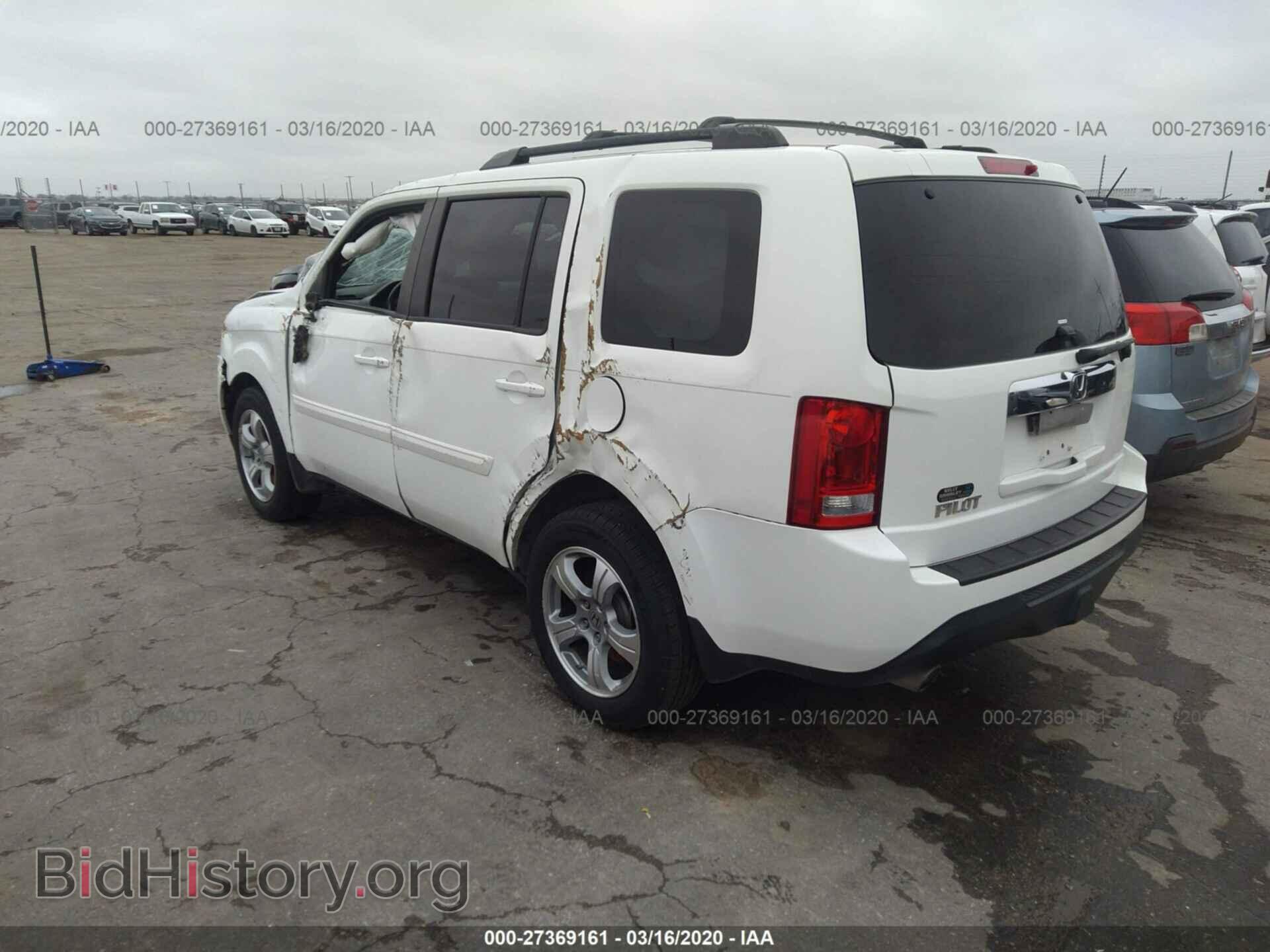 2014 HONDA PILOT - VIN: 5FNYF3H65EB002332 - Фото 3