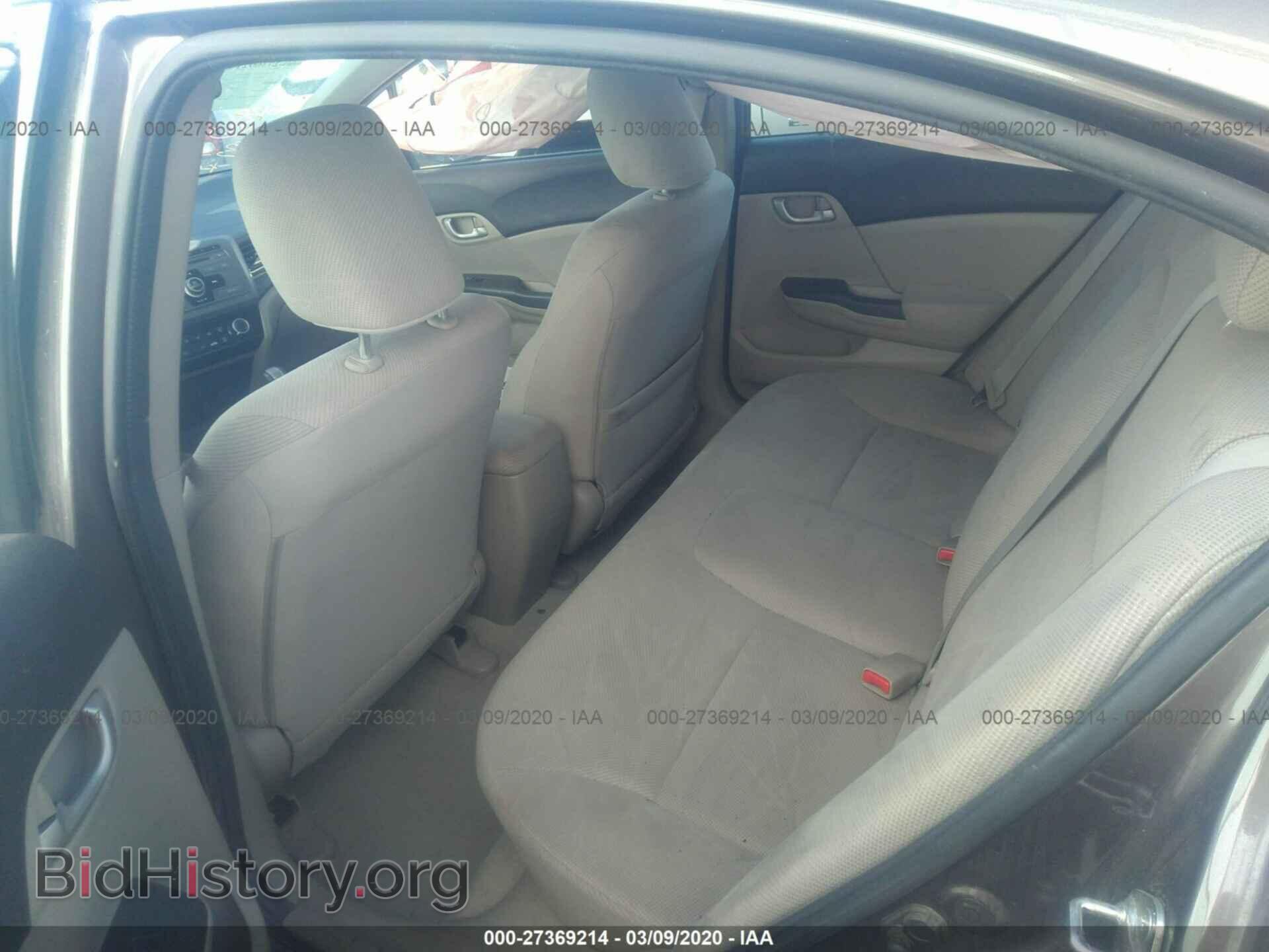 2012 HONDA CIVIC - VIN: 2HGFB2E52CH576050 - Photo 8