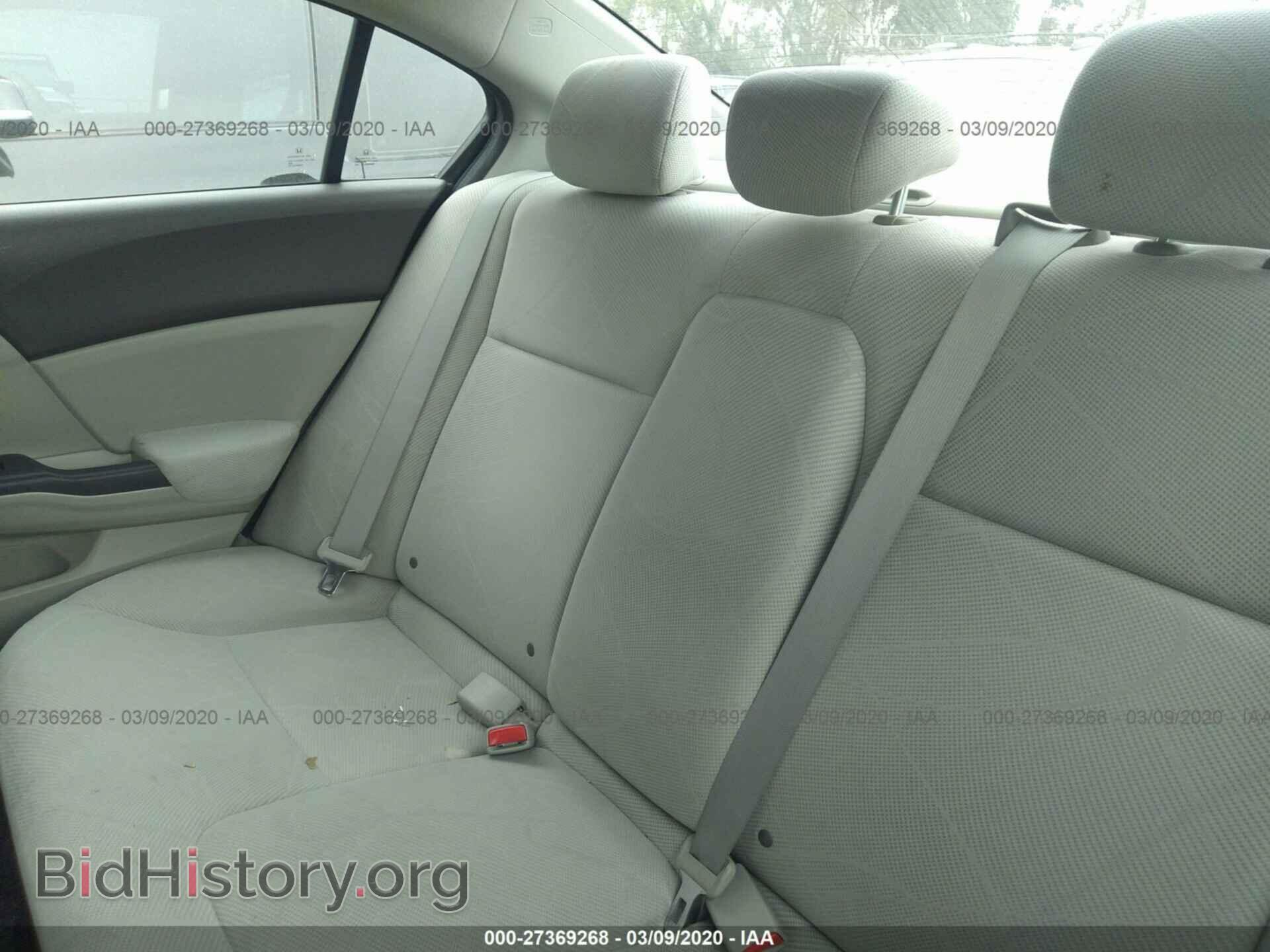 2012 HONDA CIVIC - VIN: 19XFB2F59CE349558 - Photo 8