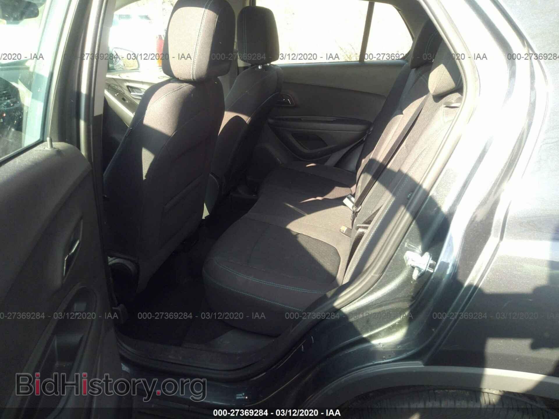 2016 CHEVROLET TRAX - VIN: 3GNCJNSB4GL276725 - Фото 8
