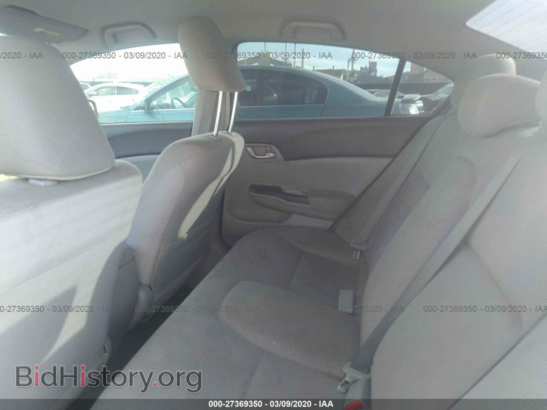 2012 HONDA CIVIC - VIN: 19XFB2F55CE327749 - Фото 8