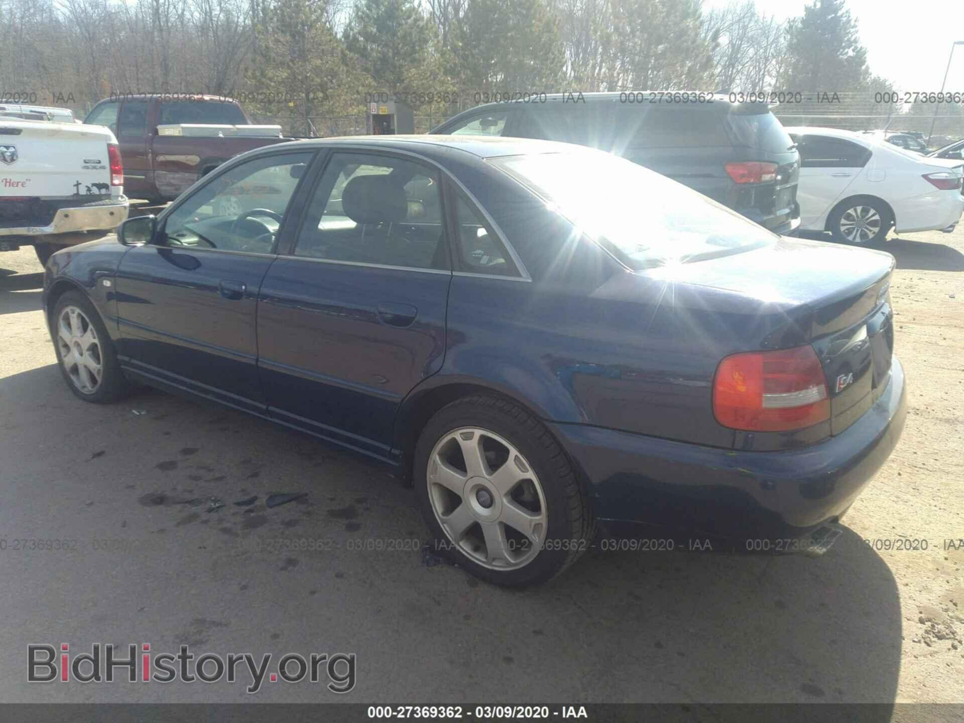 2001 AUDI S4 - VIN: WAURD68D21A135320 - Фото 3