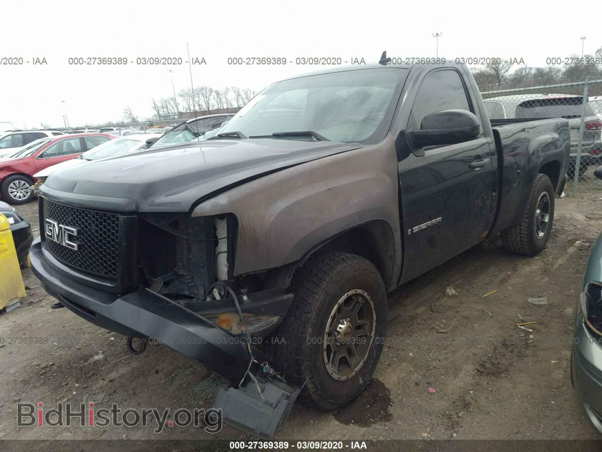 2007 GMC NEW SIERRA - VIN: 1GTEC14C37Z583158 - Фото 2