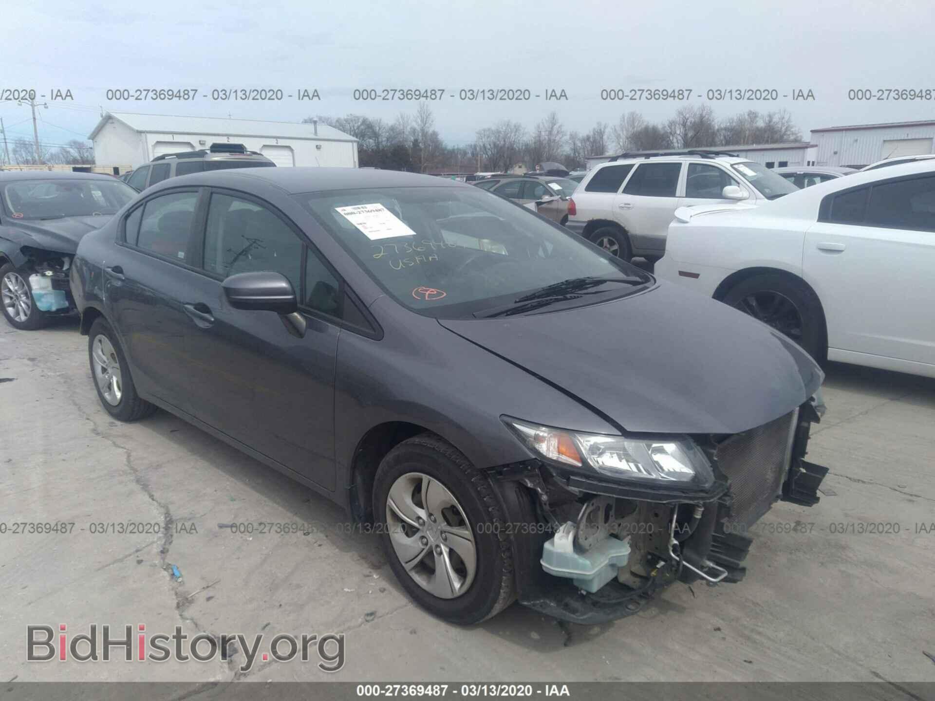 Фотография 19XFB2F56EE004796 - HONDA CIVIC 2014