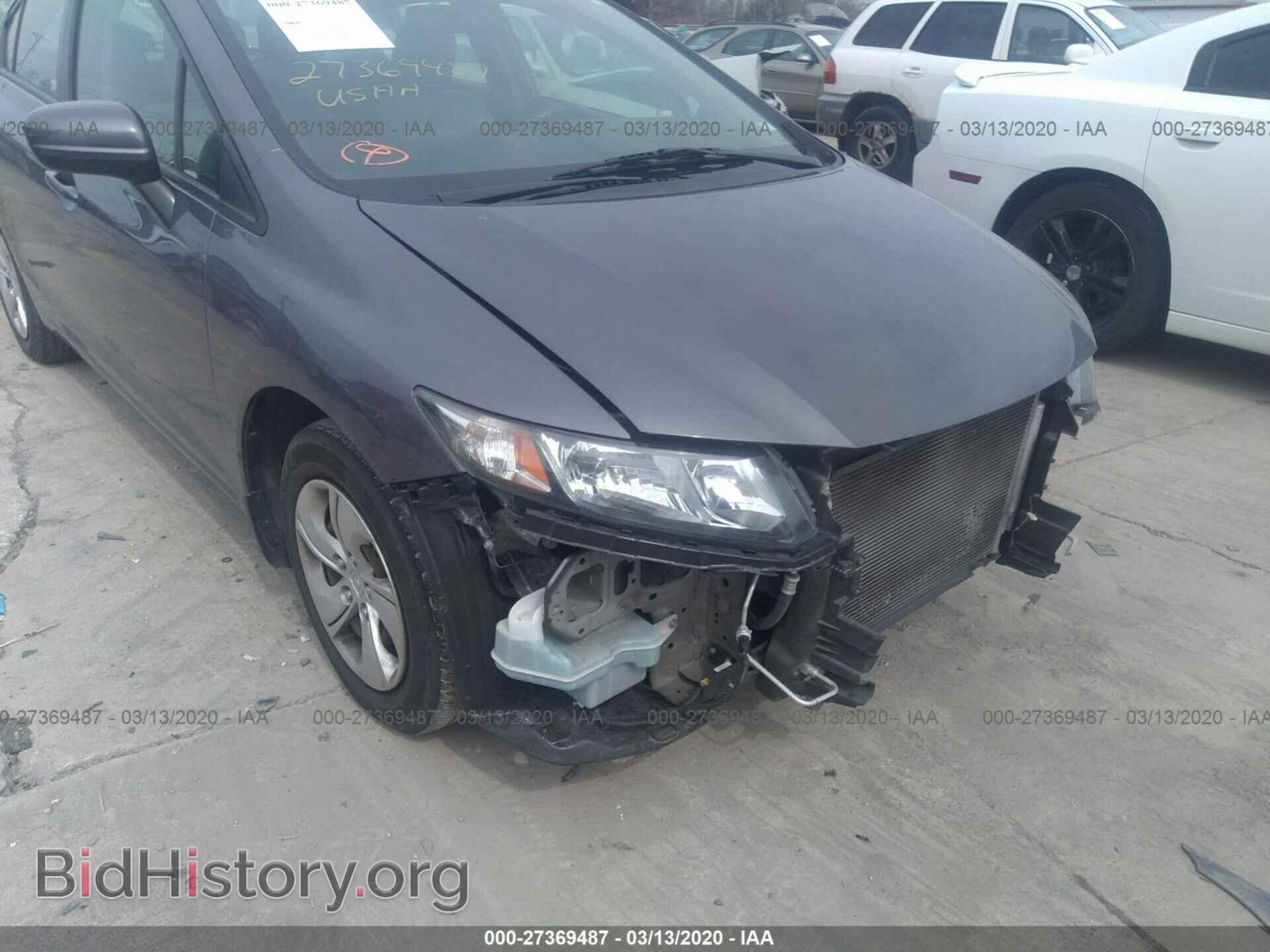 2014 HONDA CIVIC - VIN: 19XFB2F56EE004796 - Фото 6