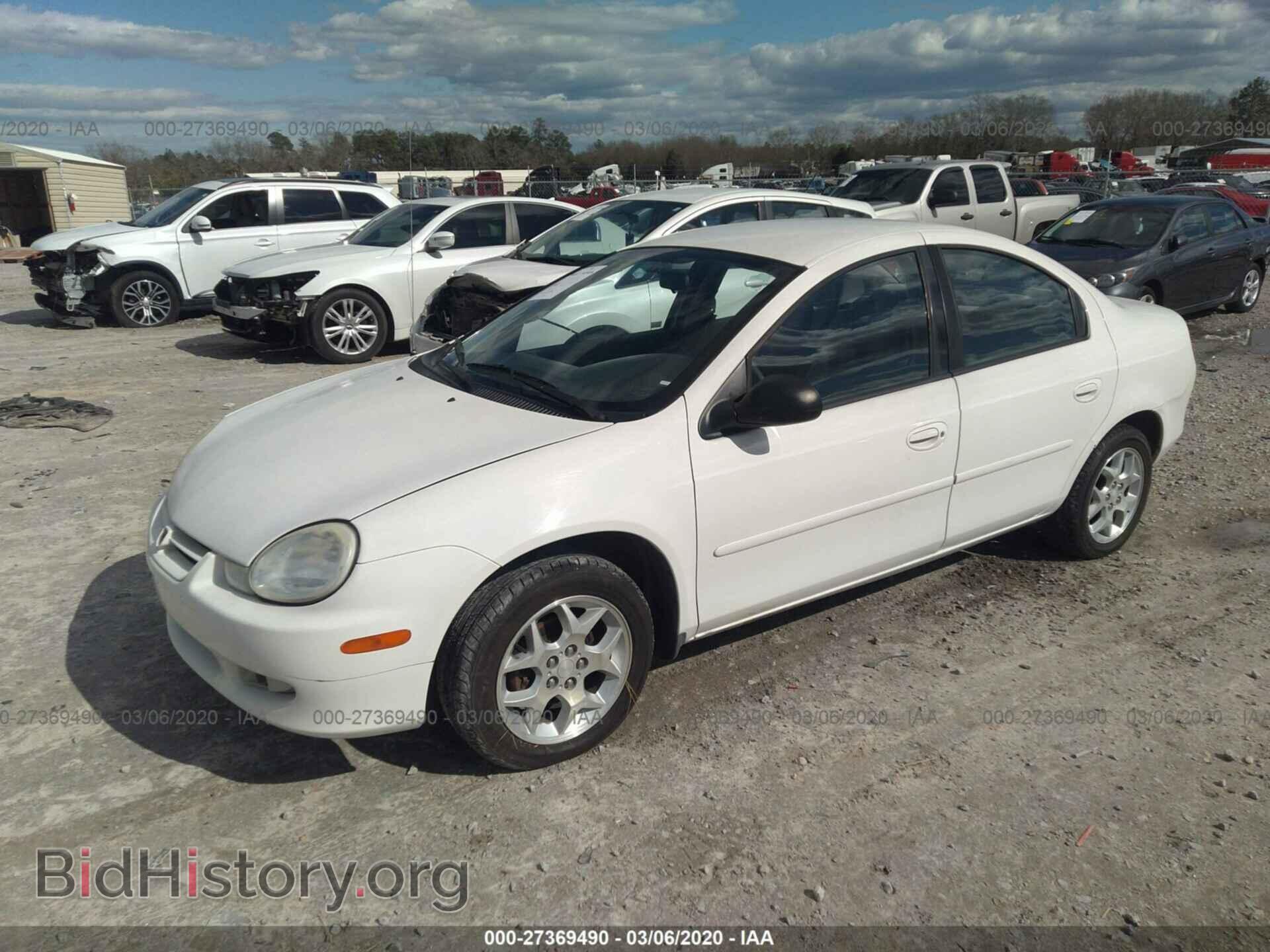 2002 DODGE NEON - VIN: 1B3ES56C52D620645 - Фото 2