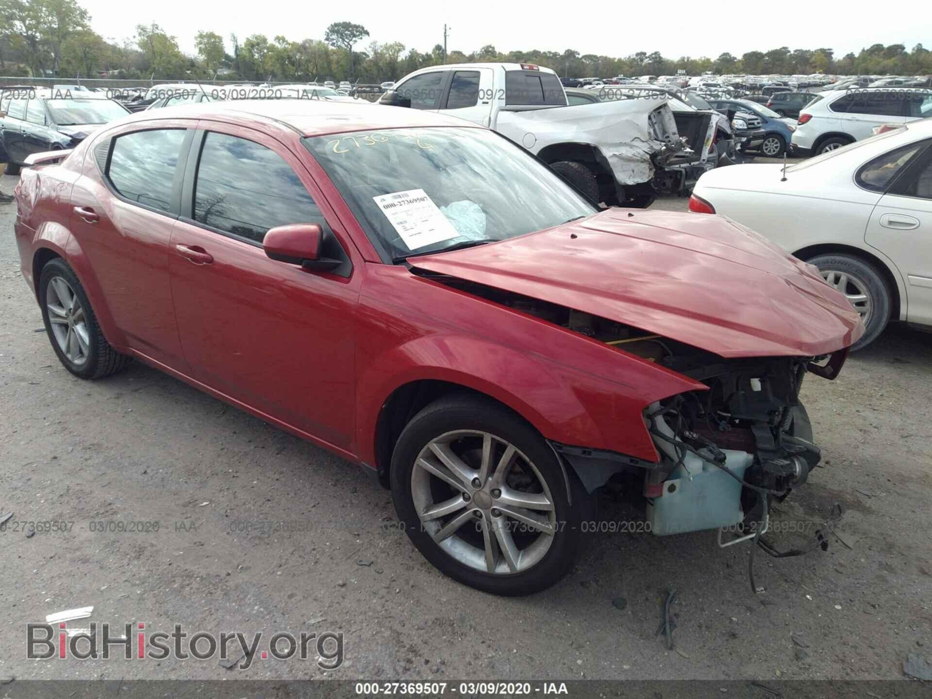 Photo 1C3CDZCG1DN726171 - DODGE AVENGER 2013