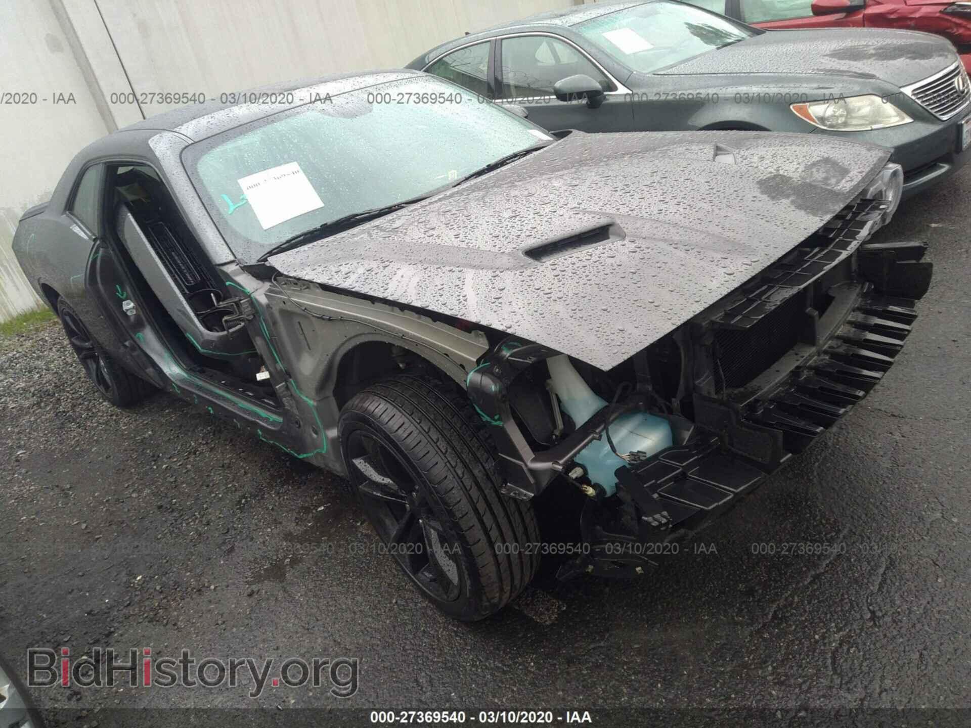 Photo 2C3CDZAG8GH349502 - DODGE CHALLENGER 2016