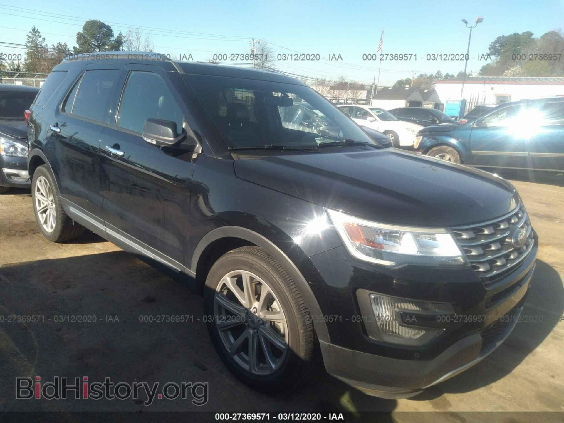 Фотография 1FM5K7F80GGA45037 - FORD EXPLORER 2016