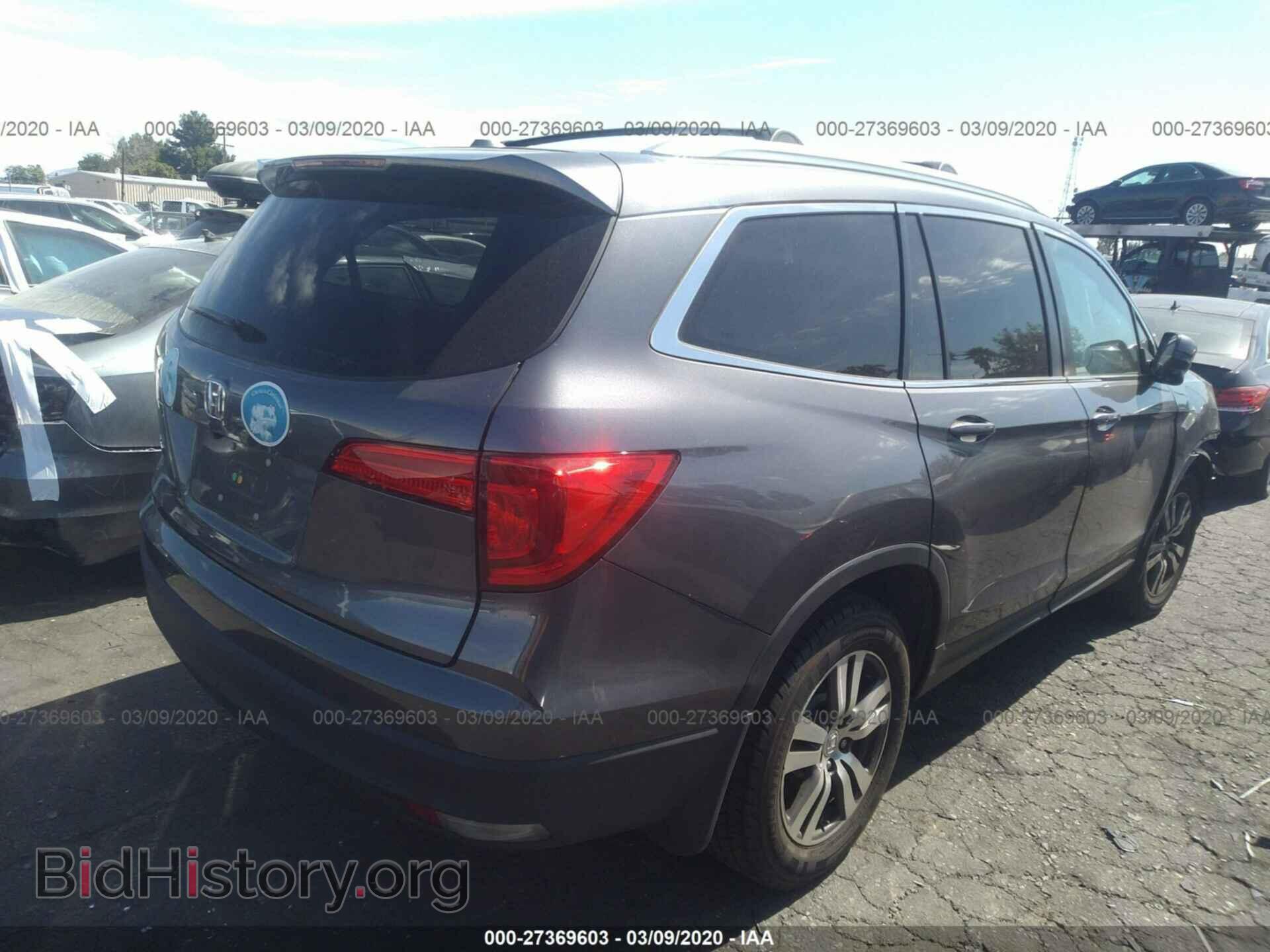 2016 HONDA PILOT - VIN: 5FNYF5H72GB026109 - Фото 4