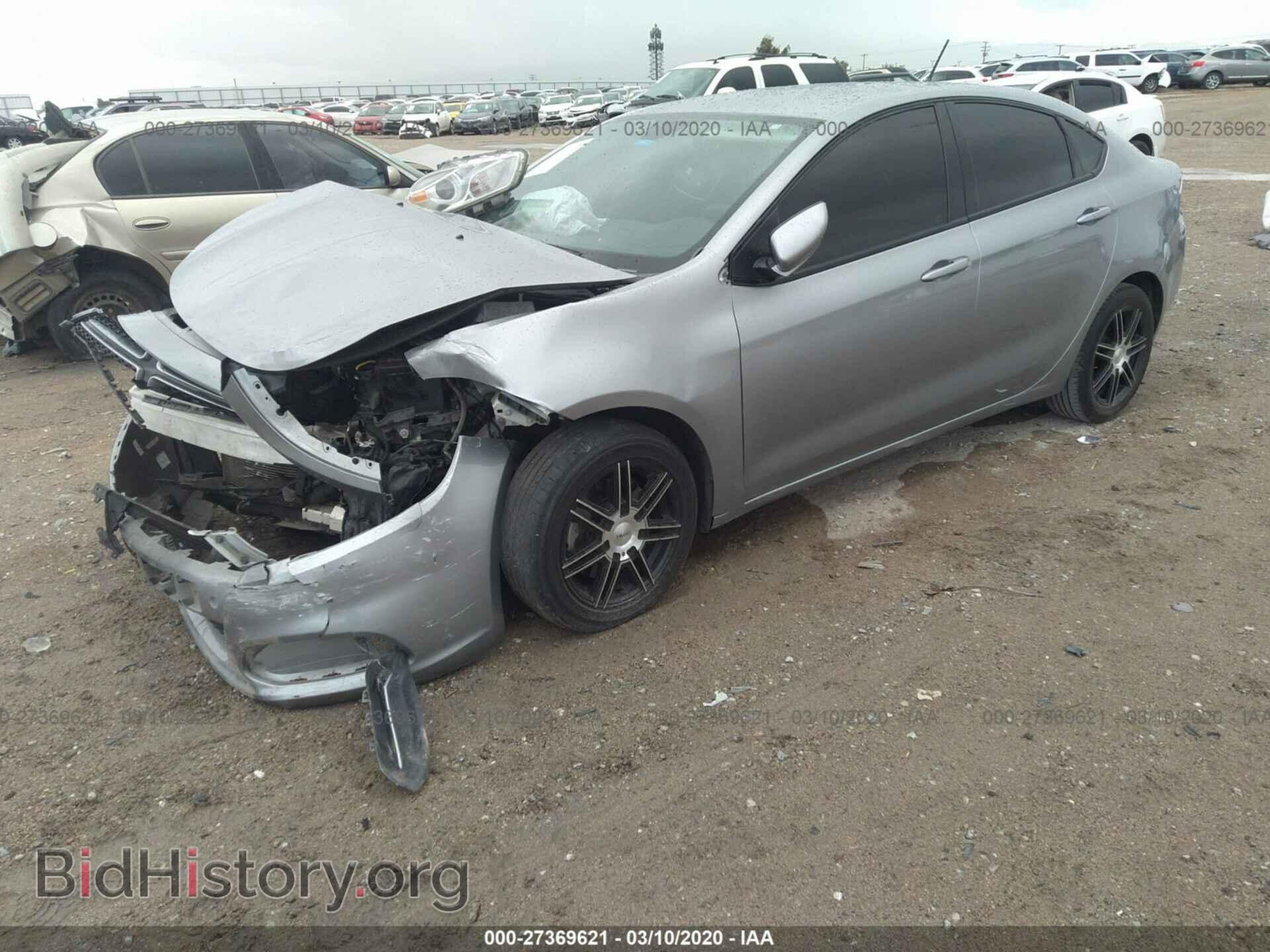 2015 DODGE DART - VIN: 1C3CDFAA5FD252201 - Фото 2