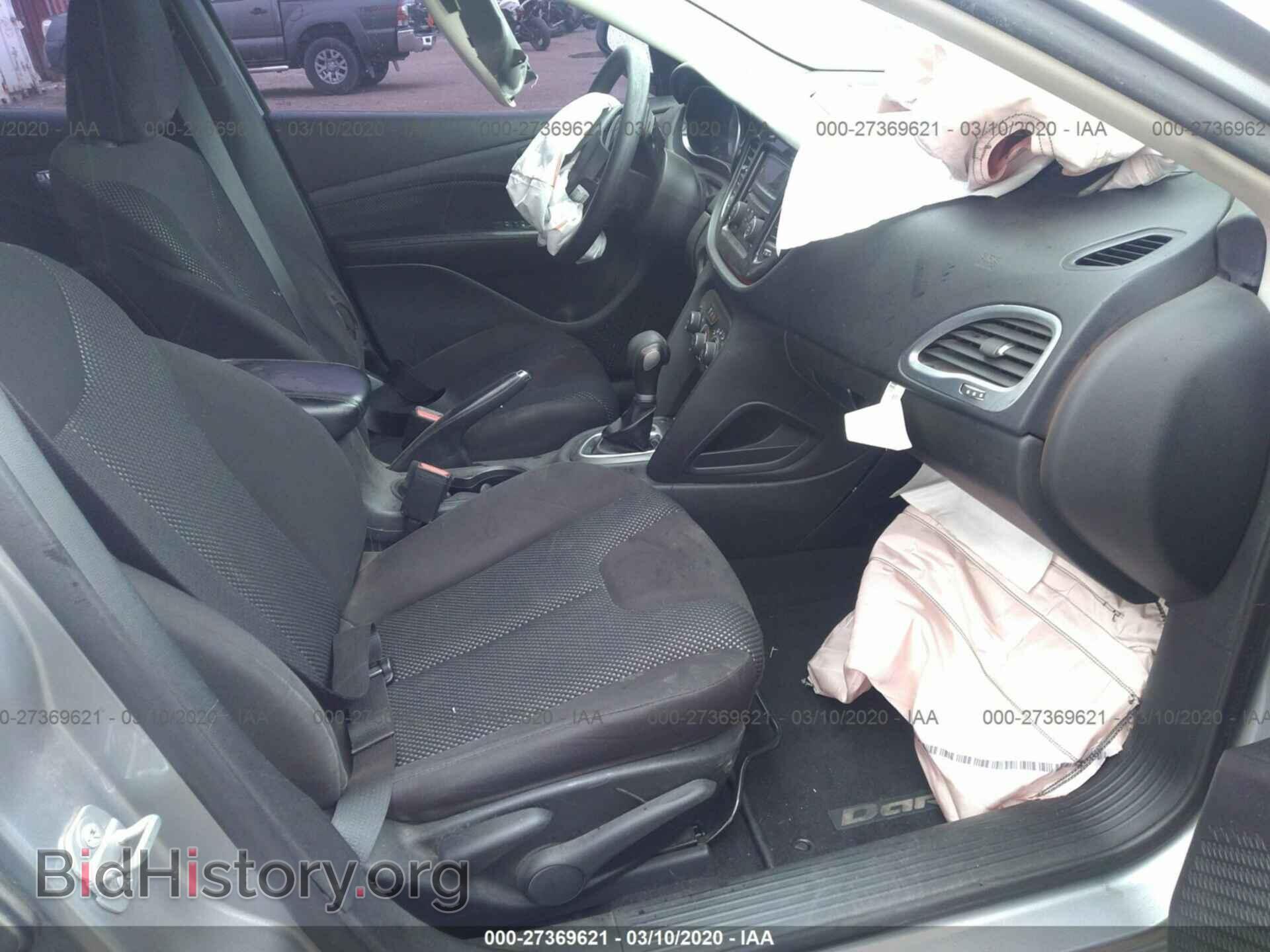 2015 DODGE DART - VIN: 1C3CDFAA5FD252201 - Фото 5