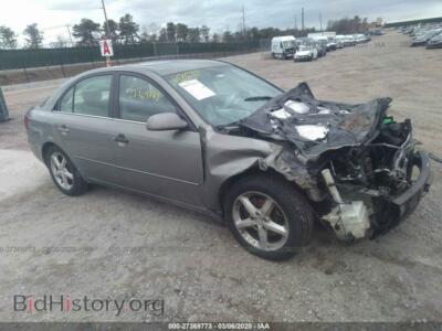 2007 Hyundai SONATA SE/Limited, зеленый — VIN 5NPEU46F07H288564, IAAI