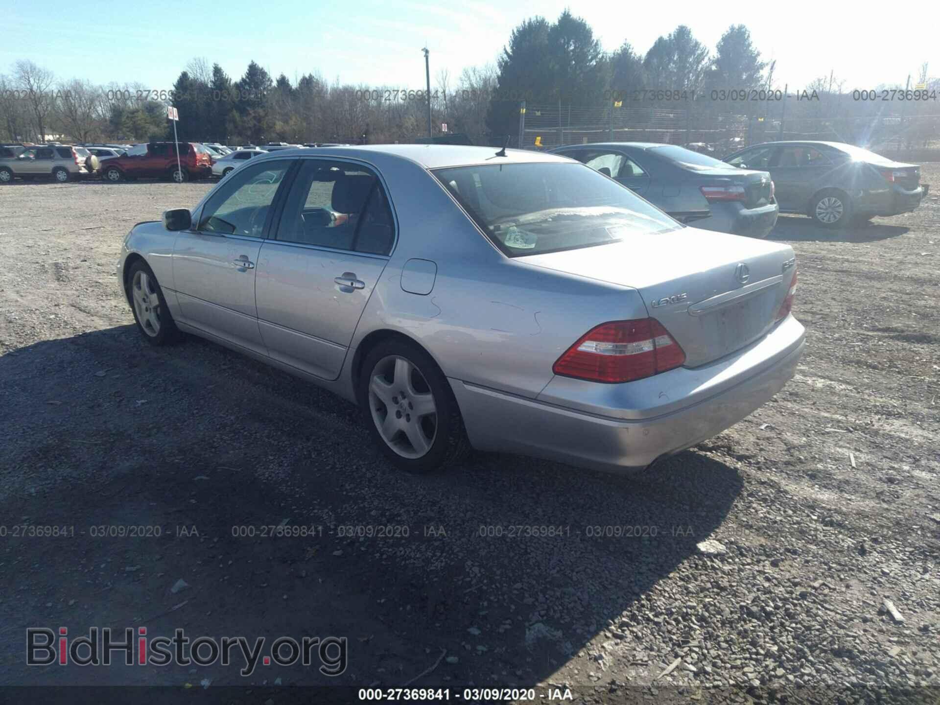 2004 LEXUS LS - VIN: JTHBN36F640164283 - Фото 3