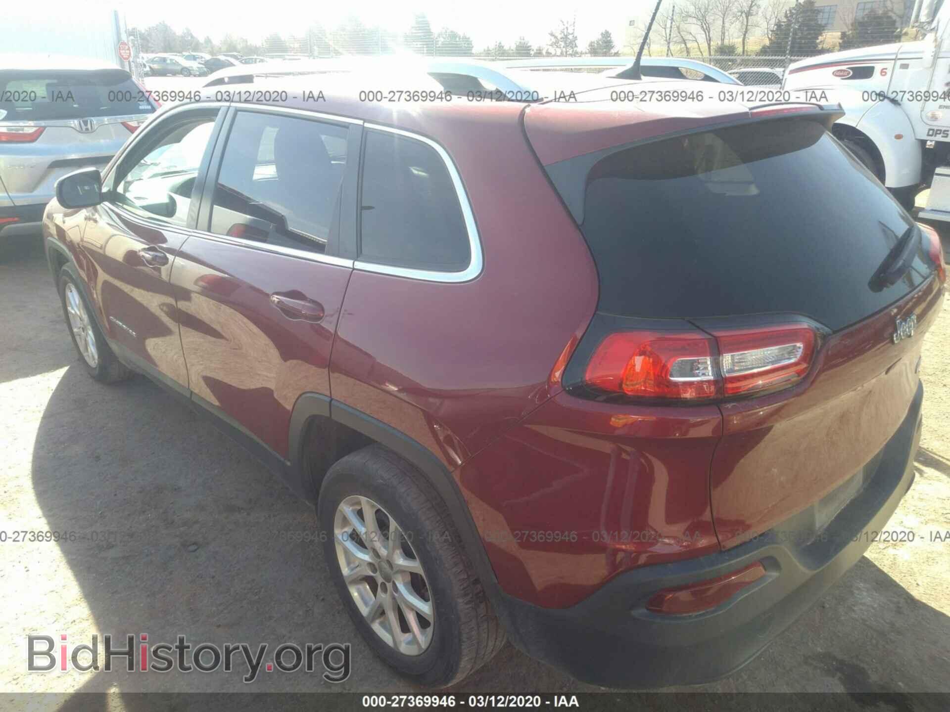 2016 JEEP CHEROKEE - VIN: 1C4PJLCS0GW264109 - Фото 3