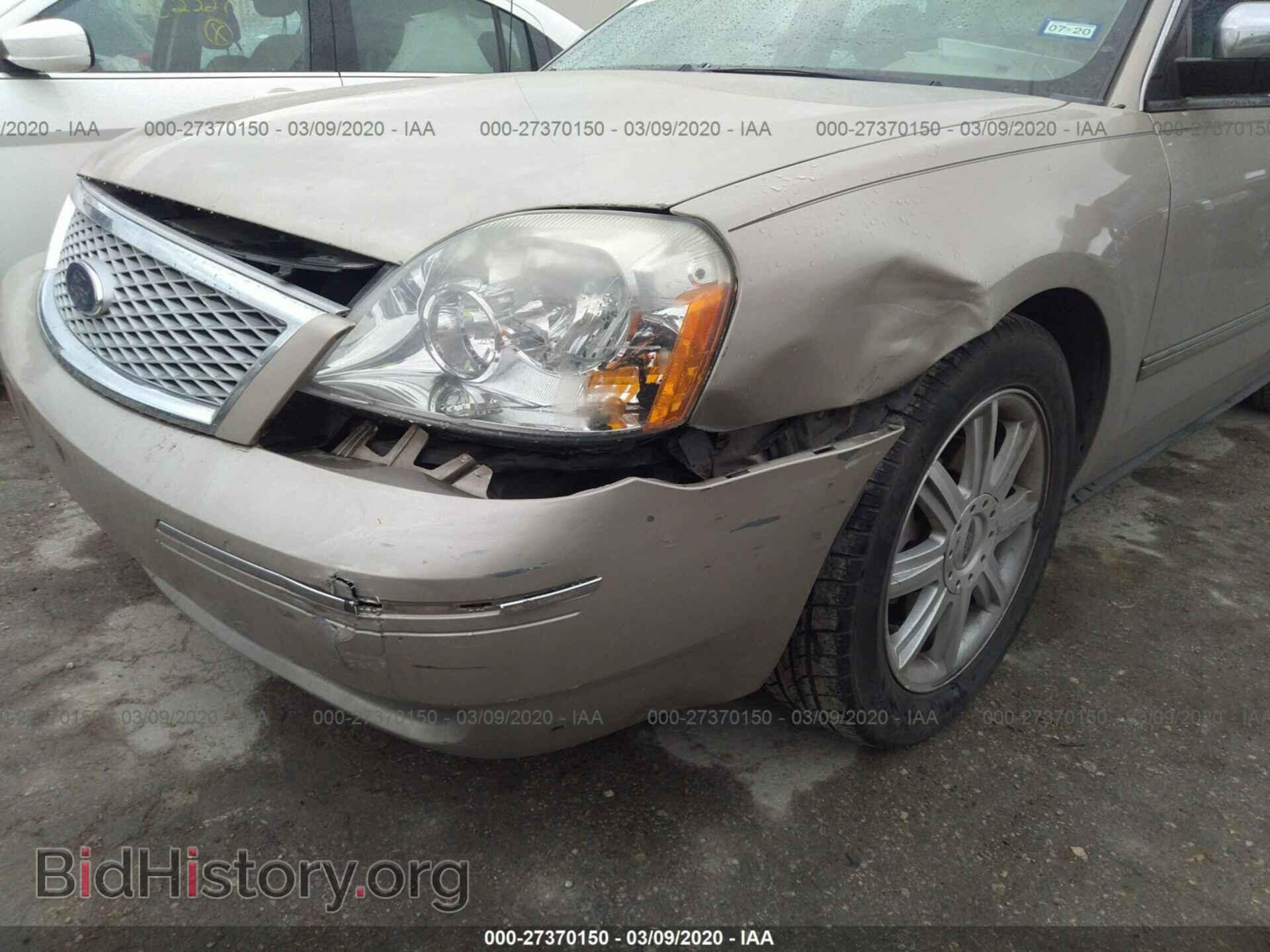 2005 FORD FIVE HUNDRED - VIN: 1FAFP25195G199038 - Фото 6