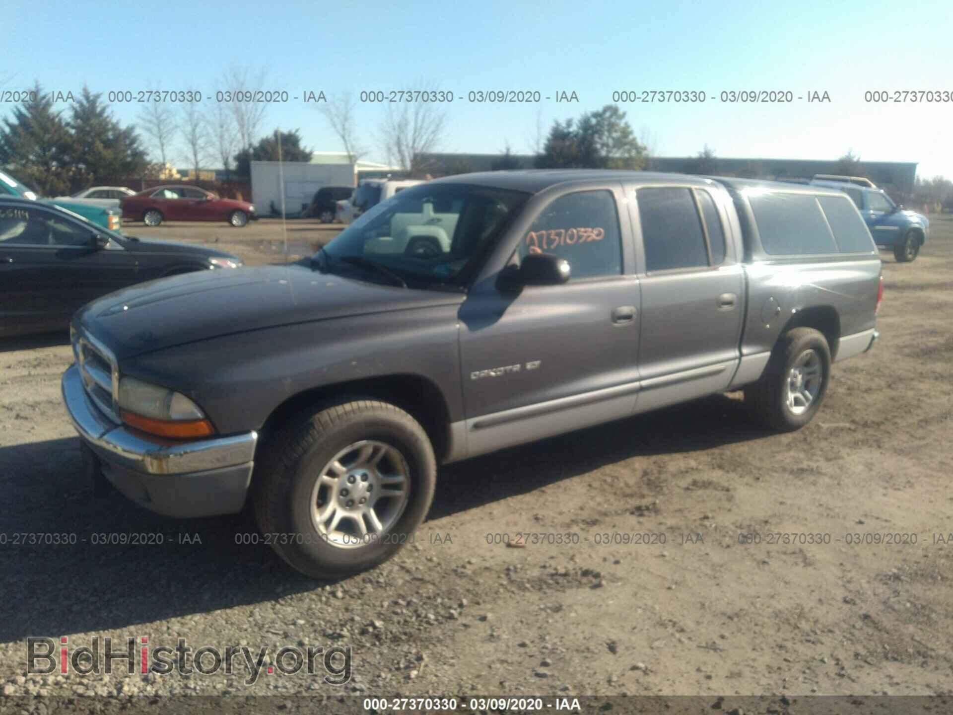 2001 DODGE DAKOTA - VIN: 1B7HL2AX71S315434 - Фото 2