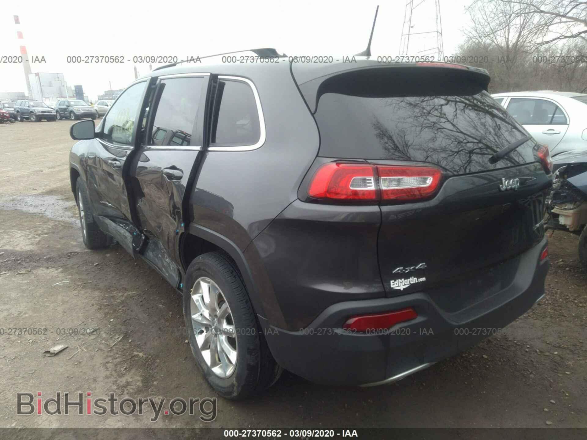 2016 JEEP CHEROKEE - VIN: 1C4PJMDBXGW294366 - Фото 3