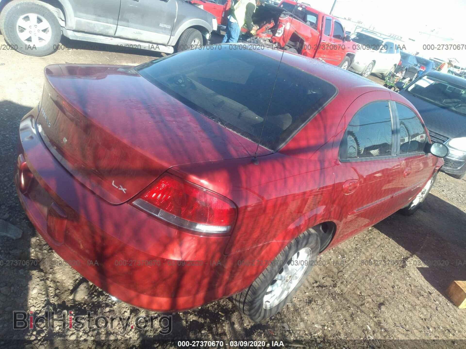 2001 CHRYSLER SEBRING - VIN: 1C3AL46U81N637384 - Photo 4