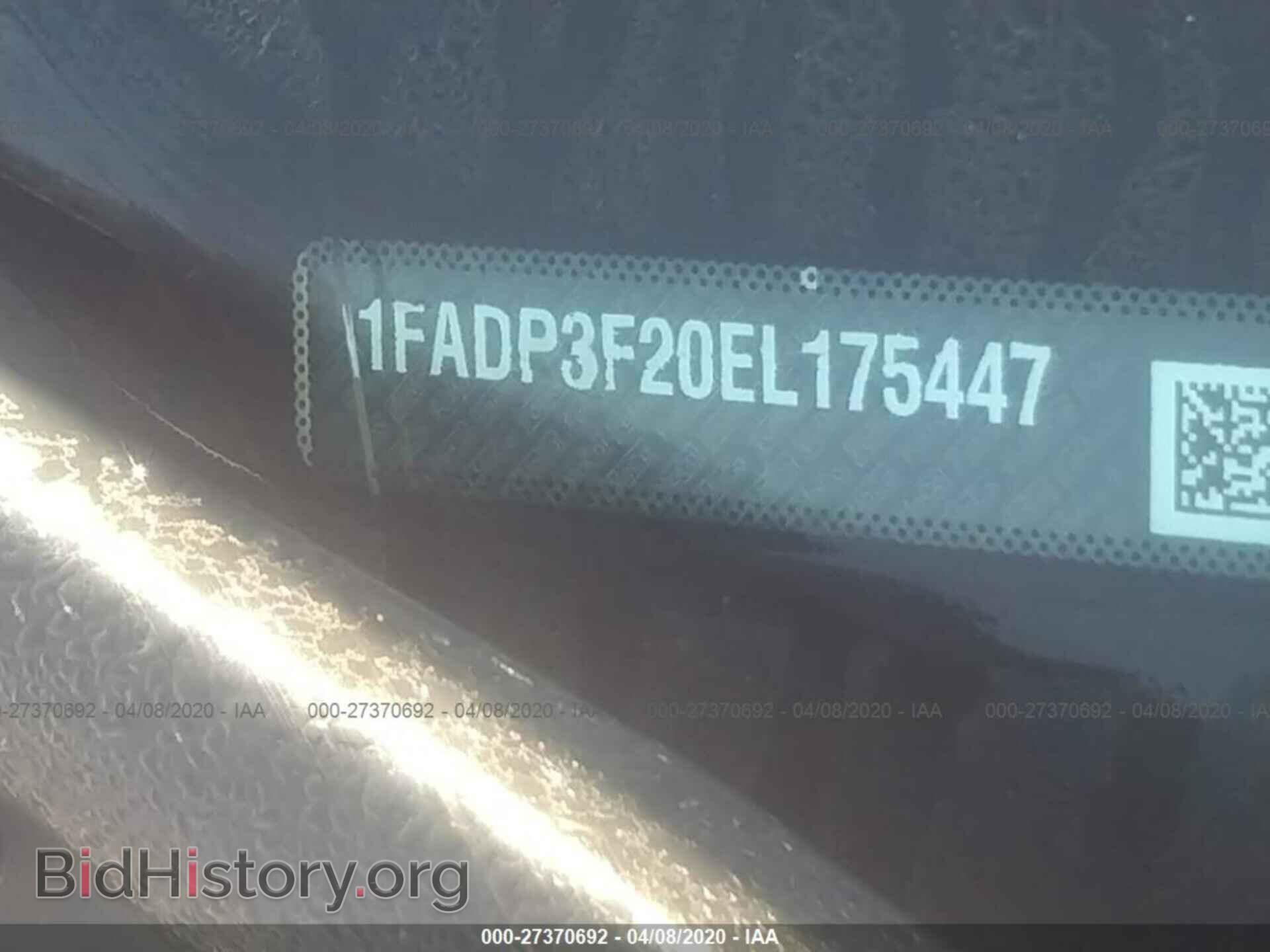 2014 FORD FOCUS - VIN: 1FADP3F20EL175447 - Фото 9