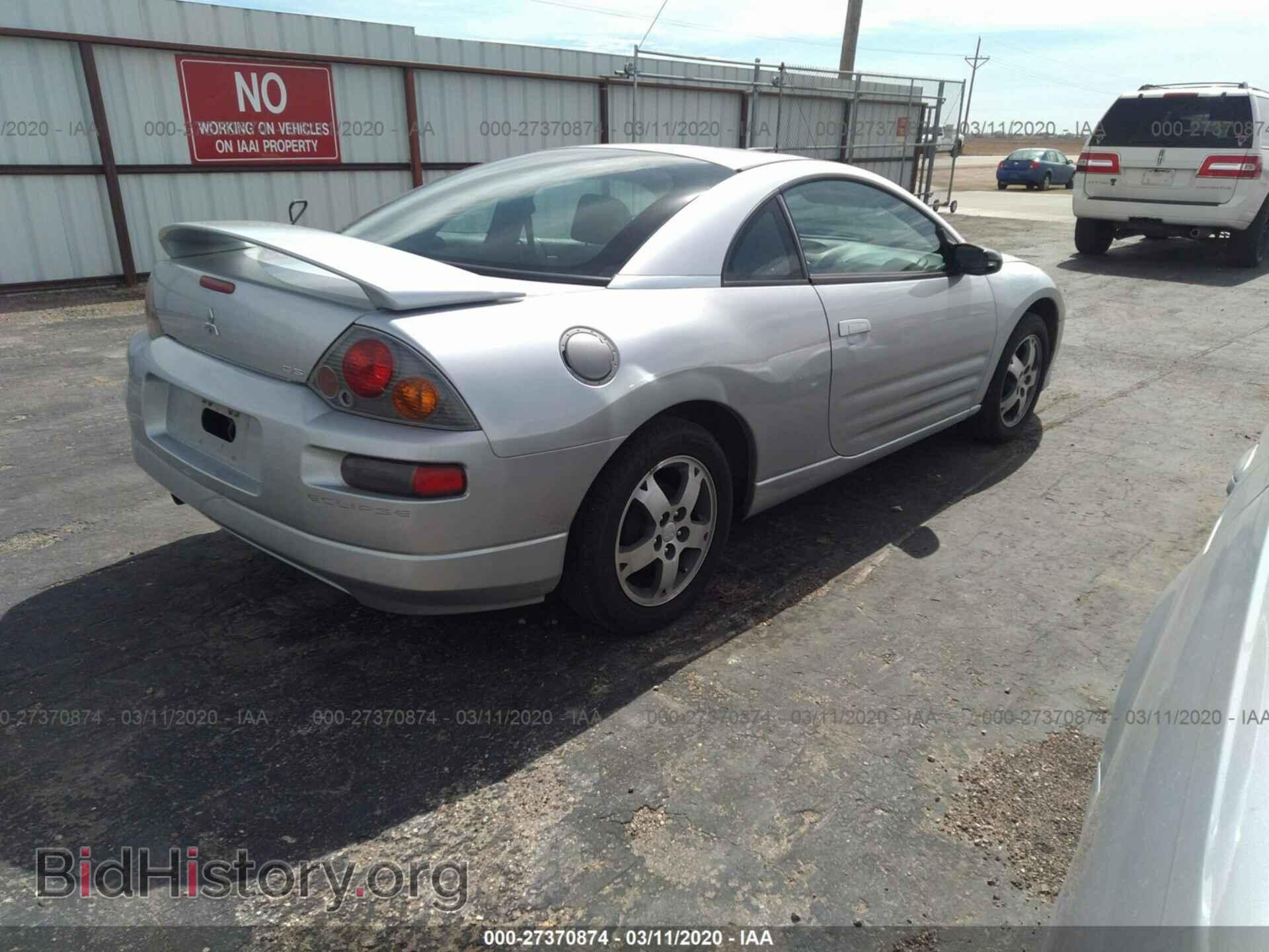 2003 MITSUBISHI ECLIPSE - VIN: 4A3AC44G83E170377 - Photo 4