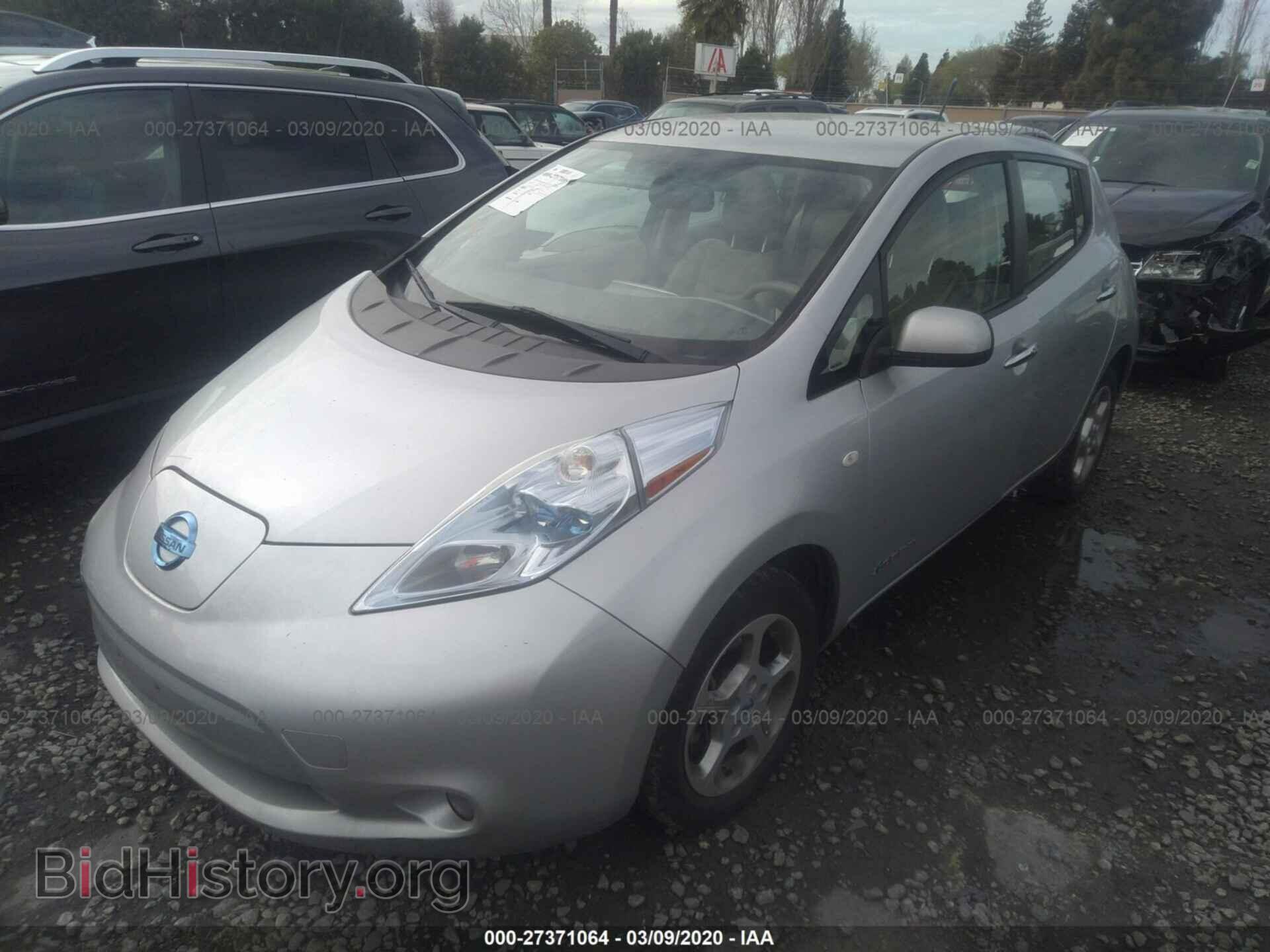 2011 NISSAN LEAF - VIN: JN1AZ0CP3BT003546 - Фото 2
