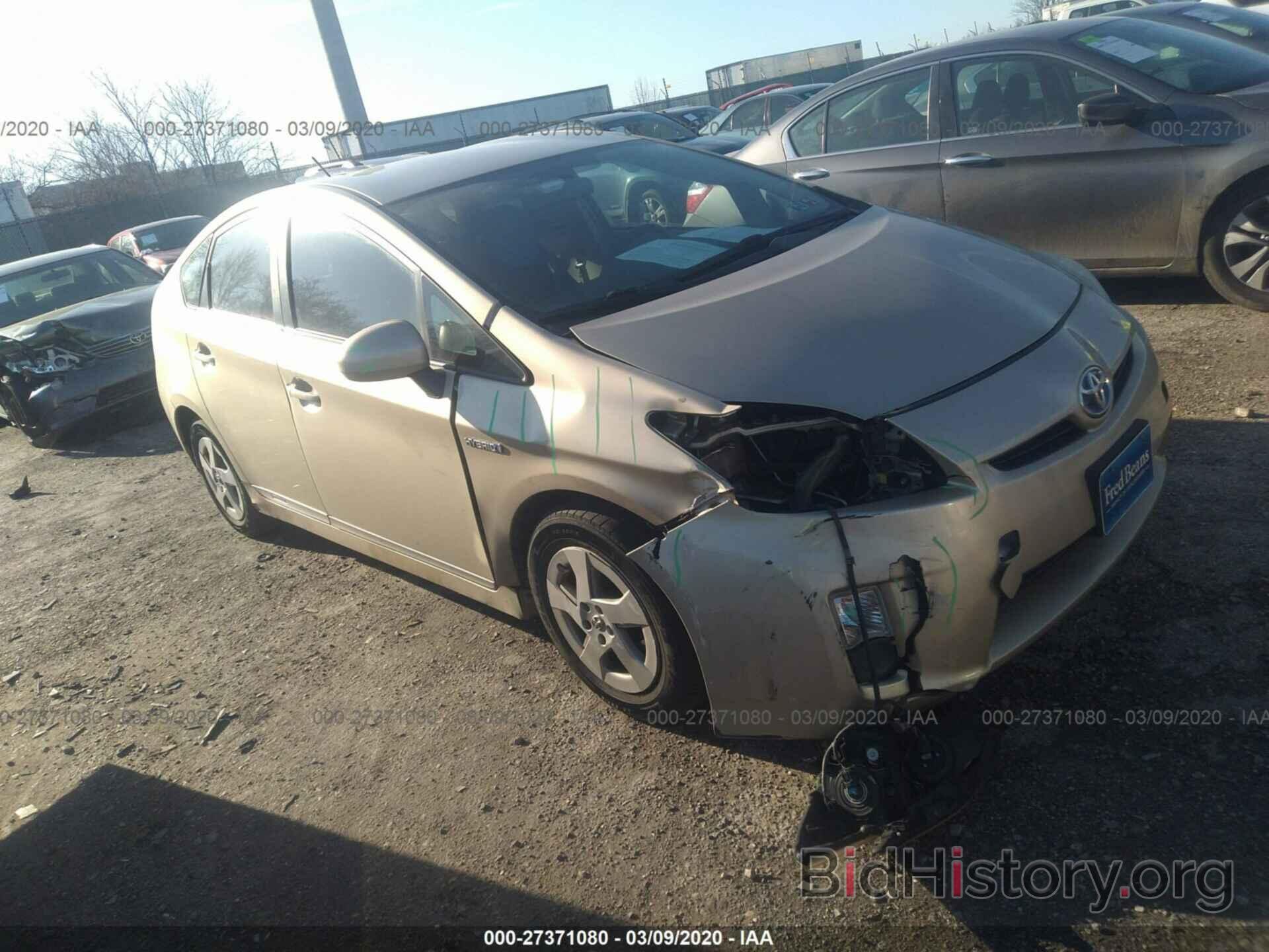 Photo JTDKN3DU9A0219520 - TOYOTA PRIUS 2010