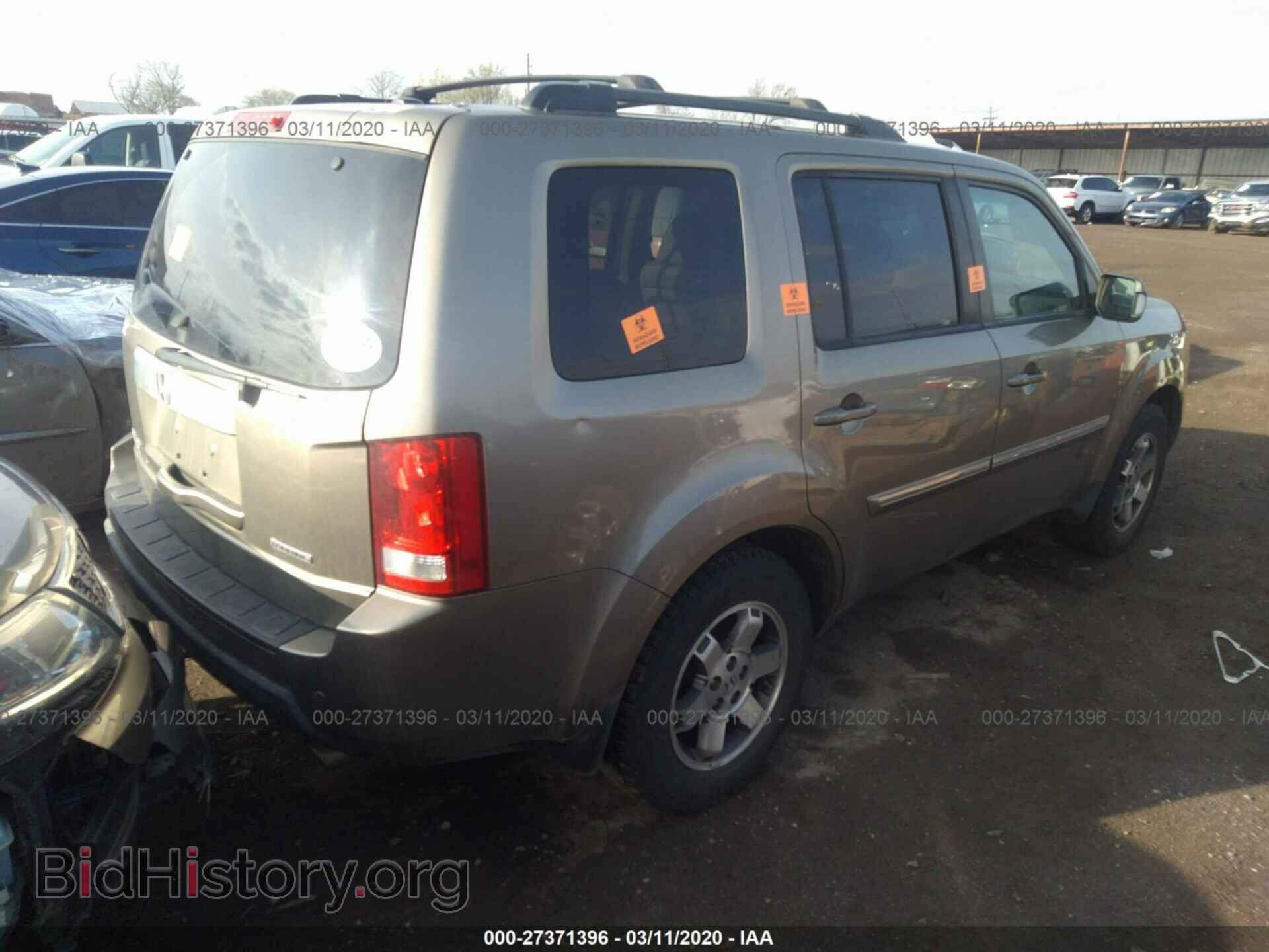 2011 HONDA PILOT - VIN: 5FNYF3H96BB045700 - Фото 4