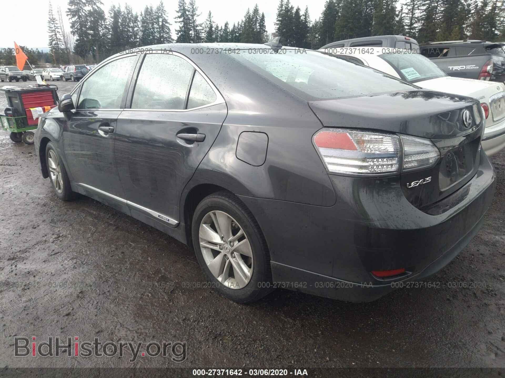 2010 LEXUS HS - VIN: JTHBB1BA1A2031521 - Фото 3