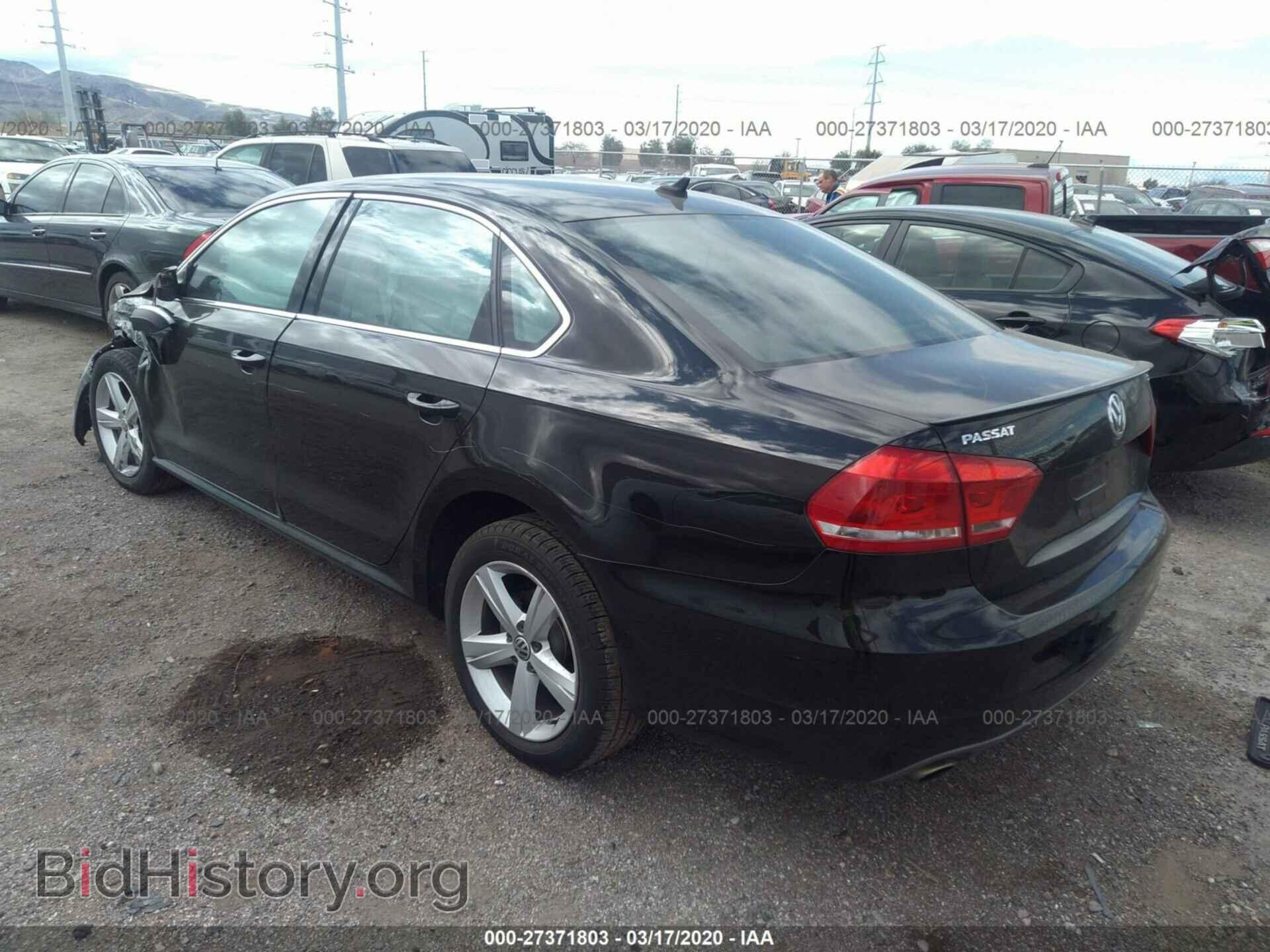 2013 VOLKSWAGEN PASSAT - VIN: 1VWBP7A37DC105660 - Фото 3